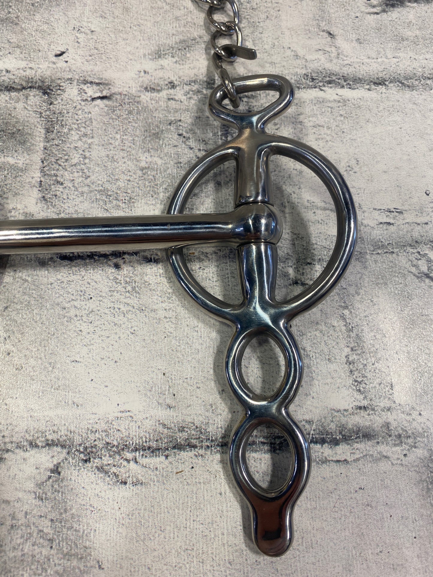 5" Straight Bar Cart Horse Driving Bit