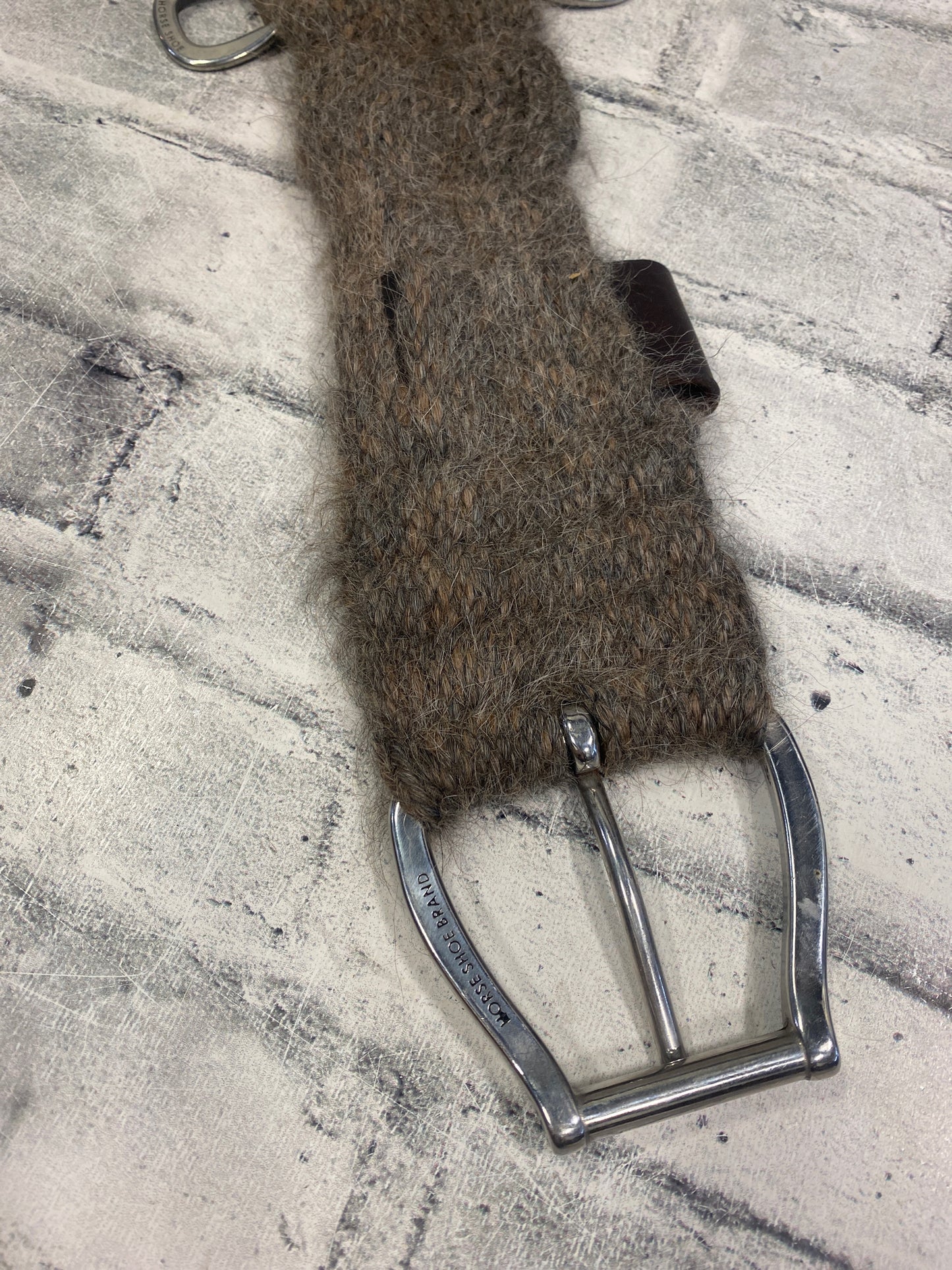 30" Mohair Cinch Grey