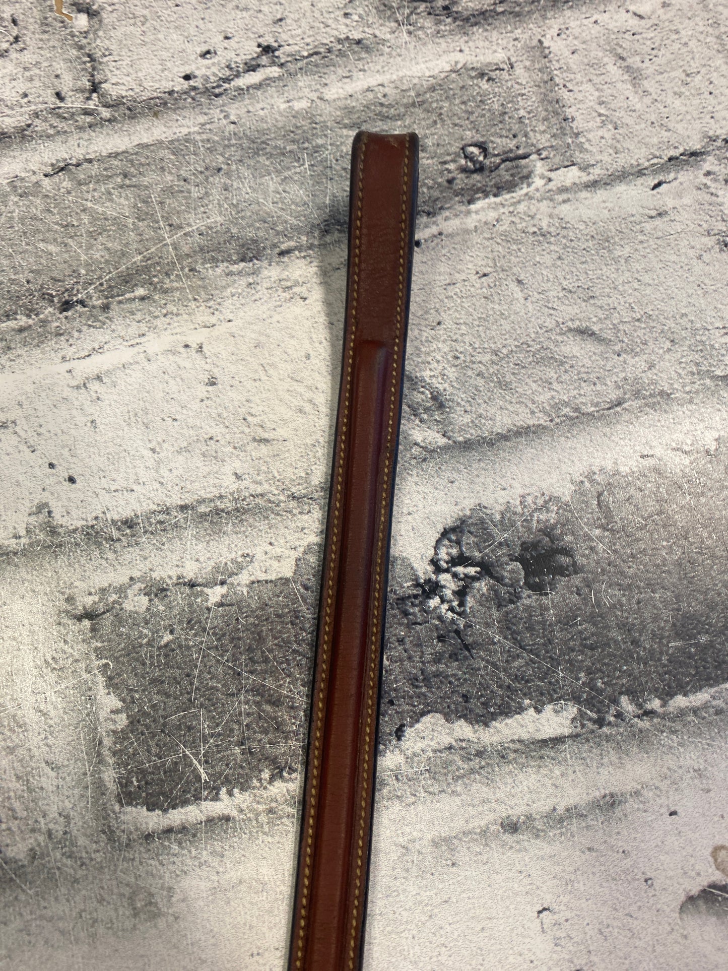 Raised Standing Martingale Brown Cob