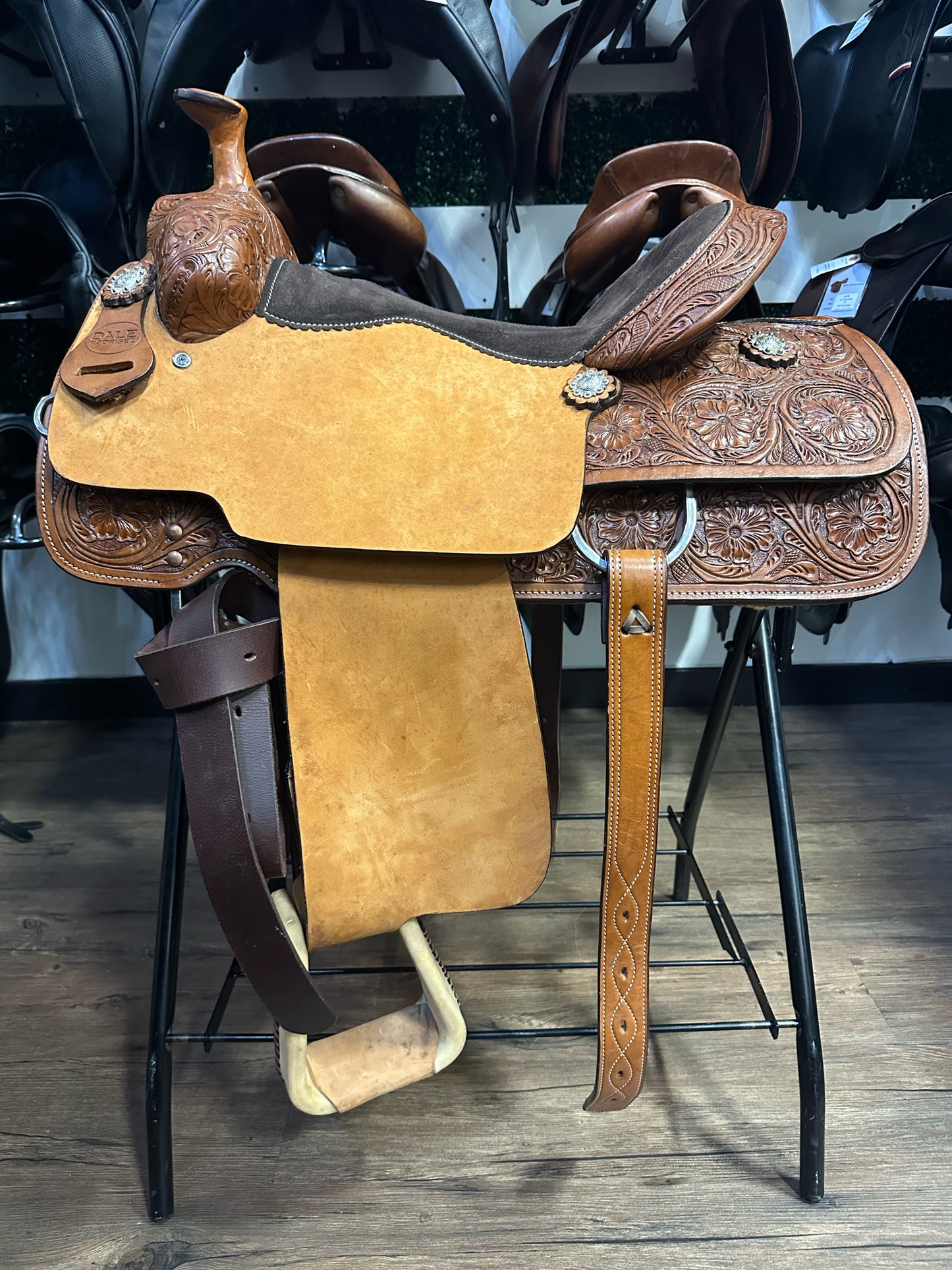 16" Dale Rodriguez Pleasure Trail Saddle