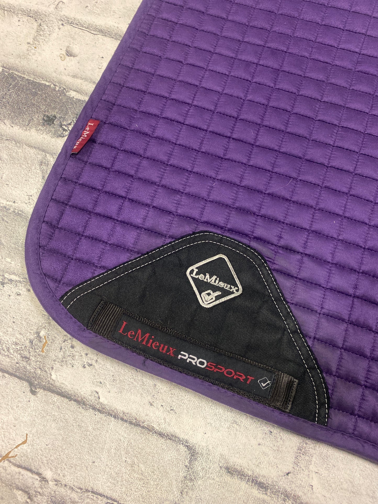 LeMeiux Pro Sport Dressage Pad Purple F