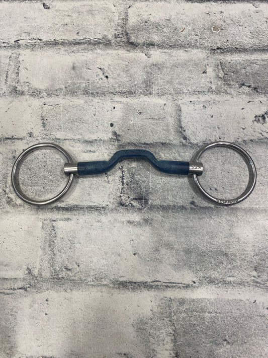 5.25" Loose Ring Bomber Happy Tongue Bit