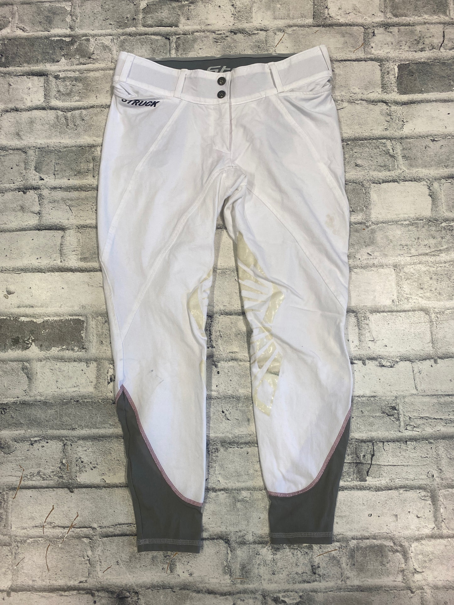 Struck Apparel KP Breeches White 29