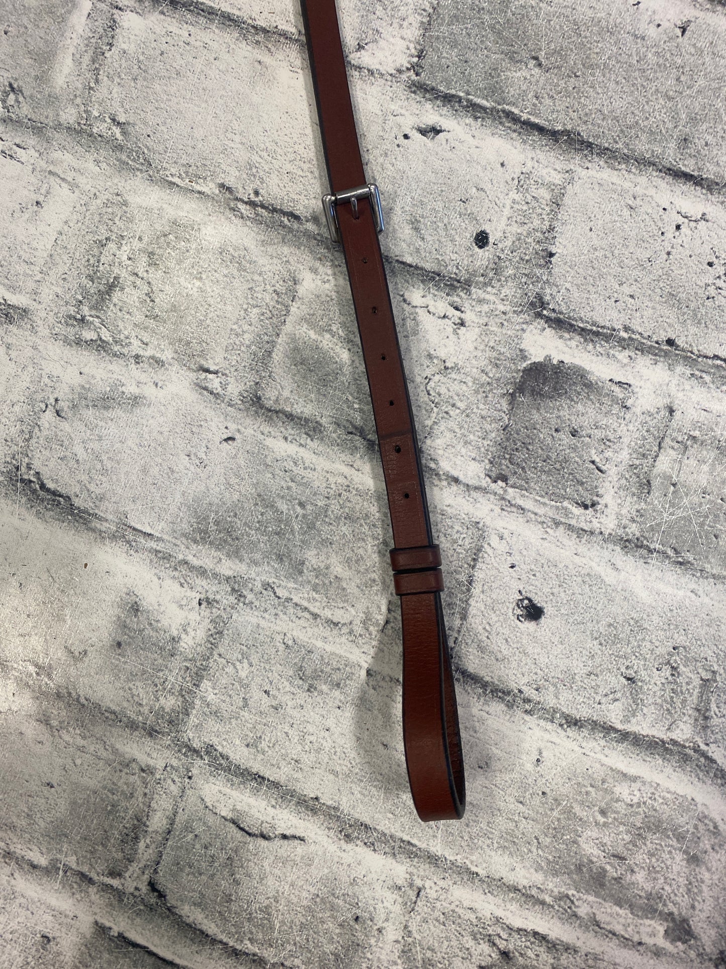 Raised Standing Martingale Brown Cob