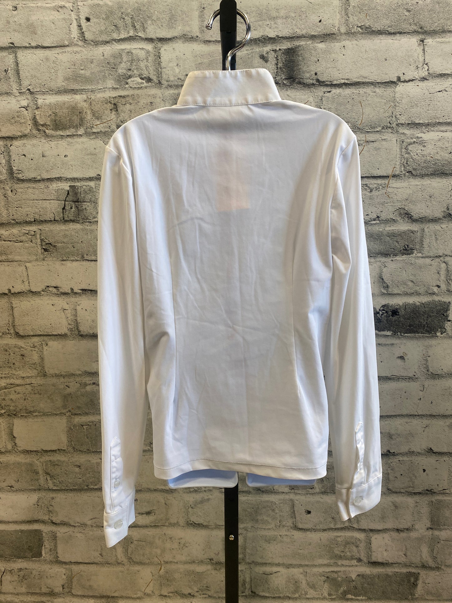 Cavalleria Toscana LS Show Shirt White Childrens M