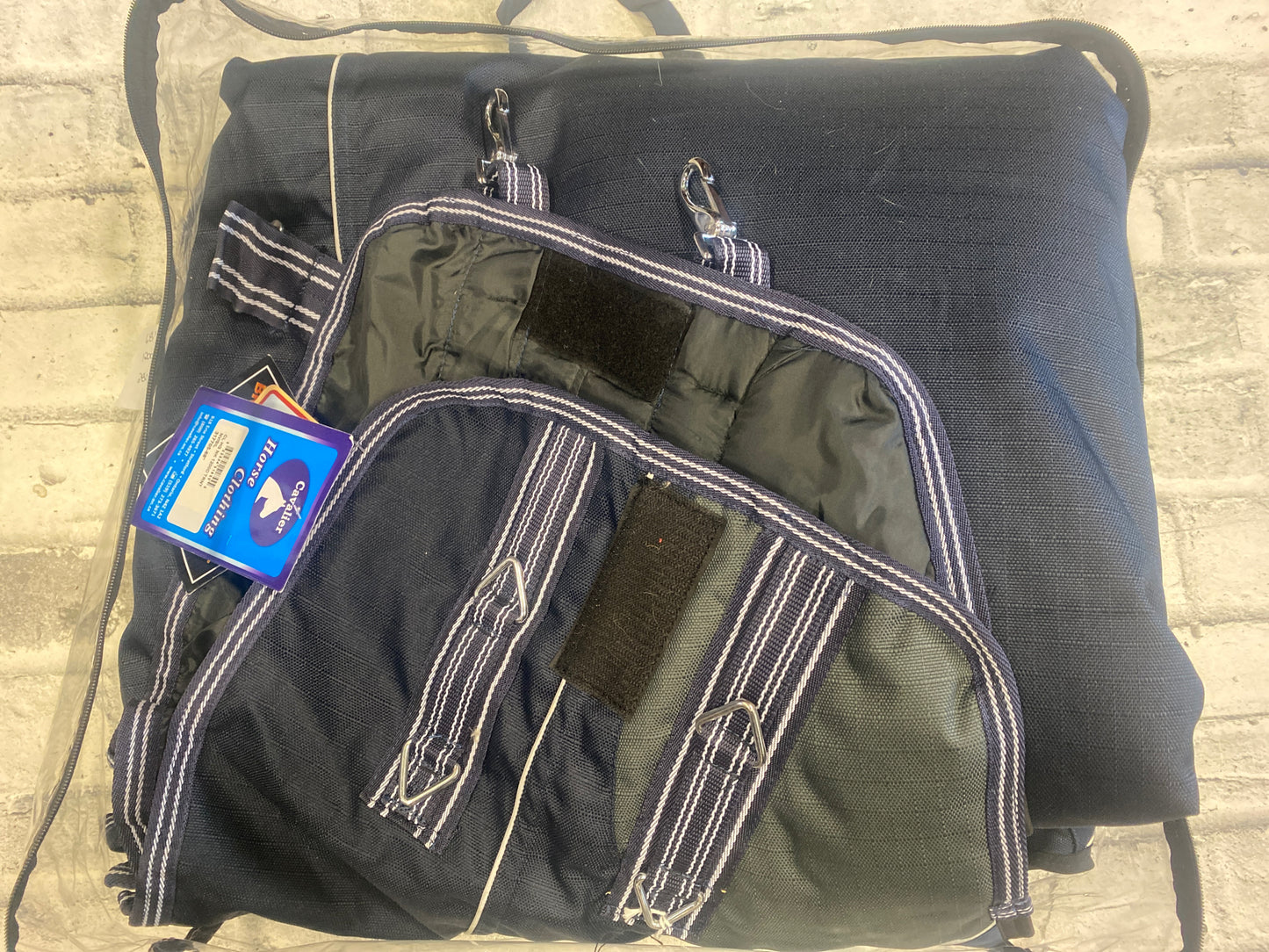 68" Country Legends 280g High Neck Winter Turnout Navy