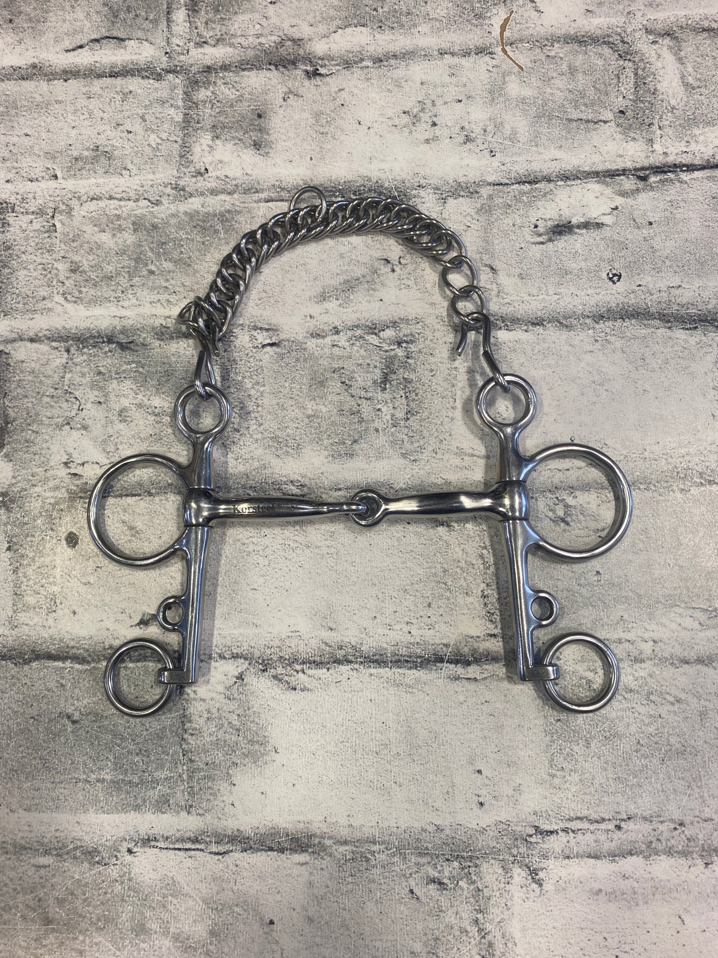 5" Korsteel Pelham w Chain
