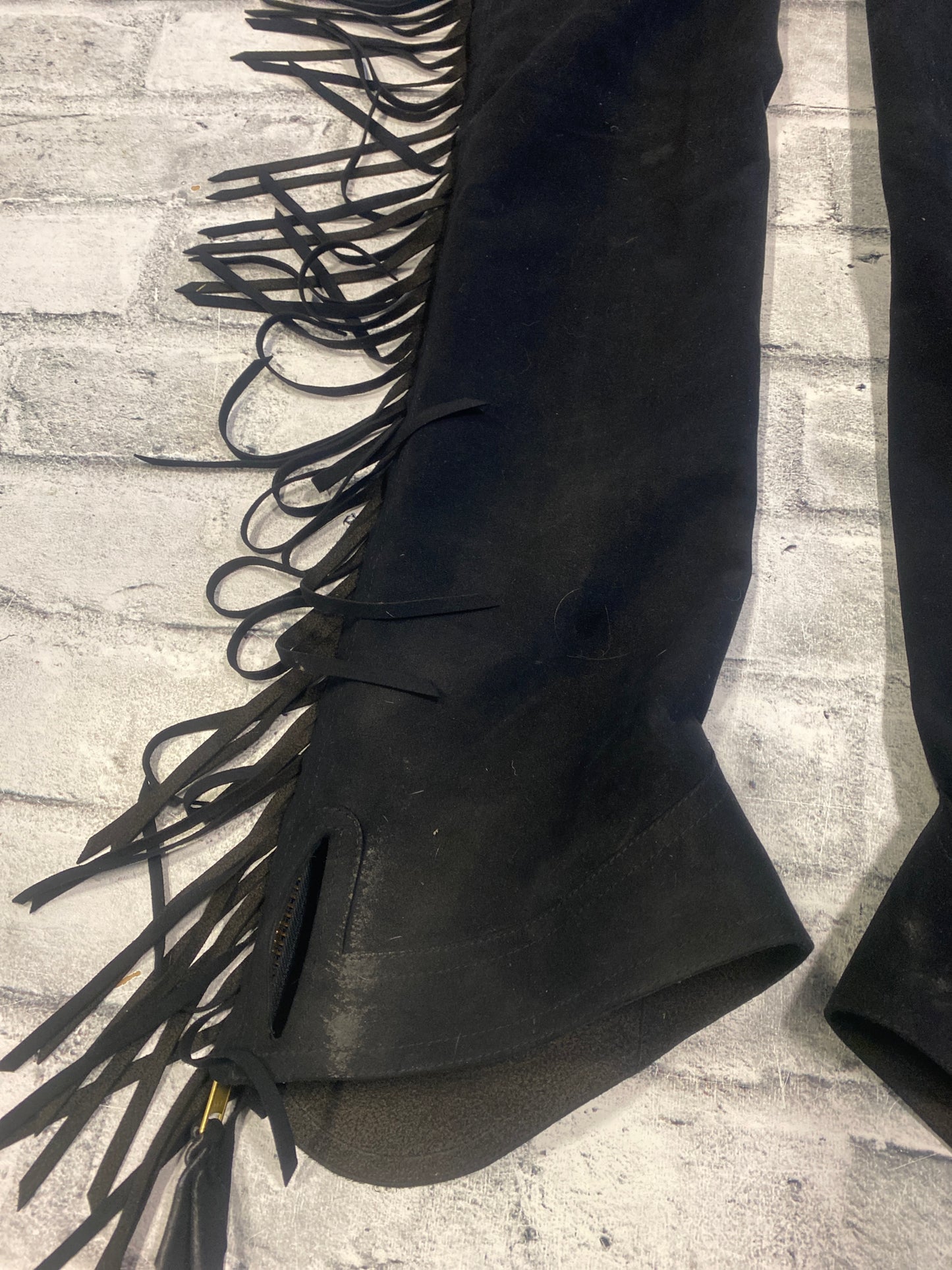 Hobby Horse Co. Suede Chaps Black Youth L