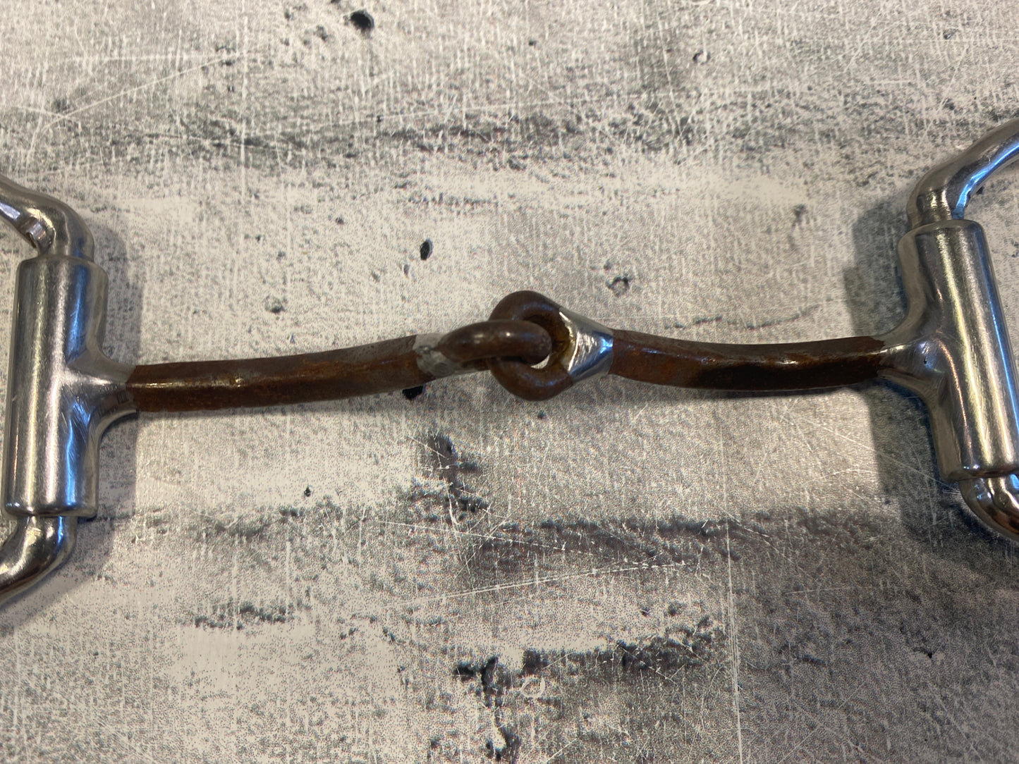 5" Curved Sharp Edge Snaffle