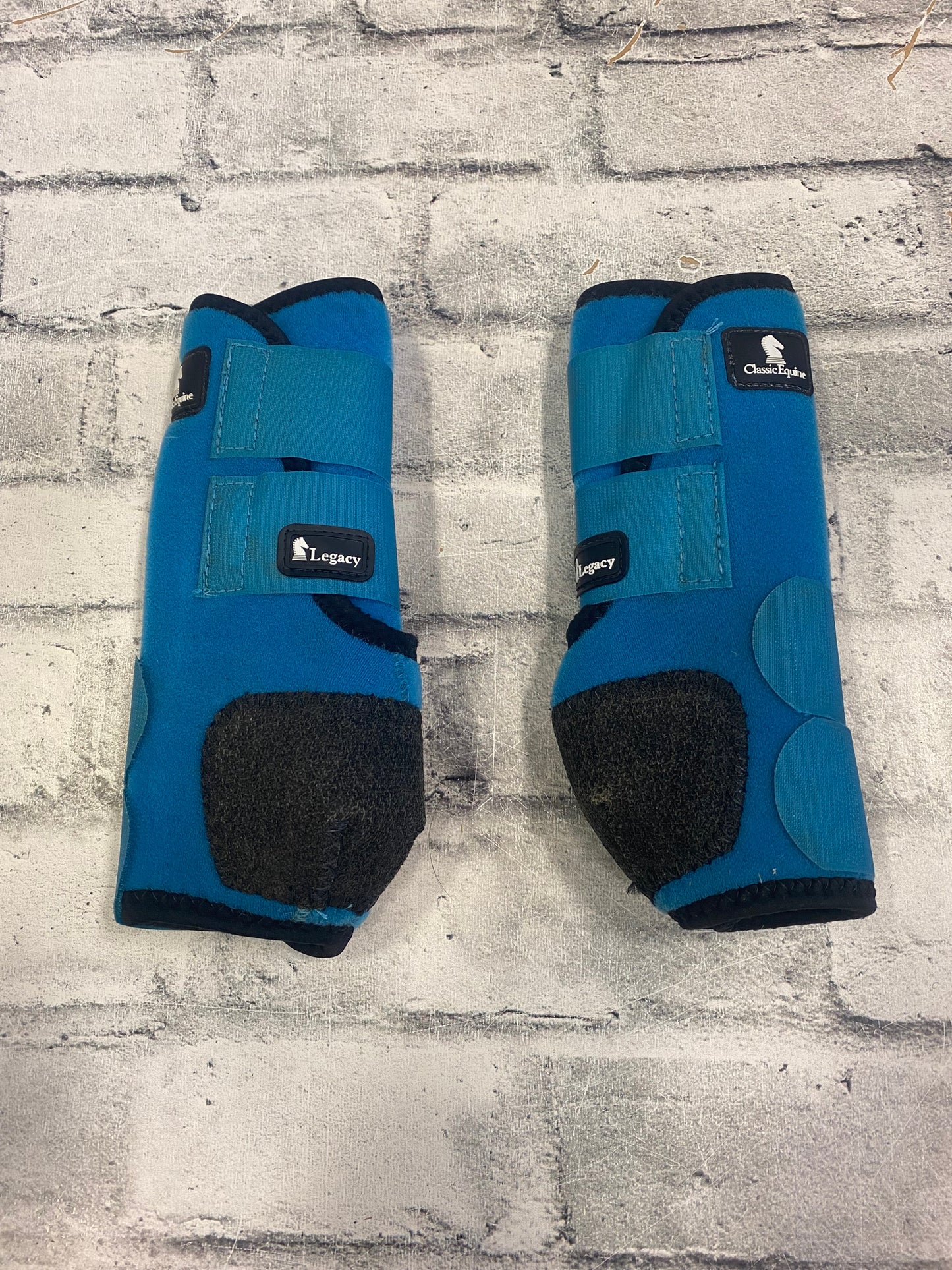 Classic Equine Legacy Front Boots Teal M
