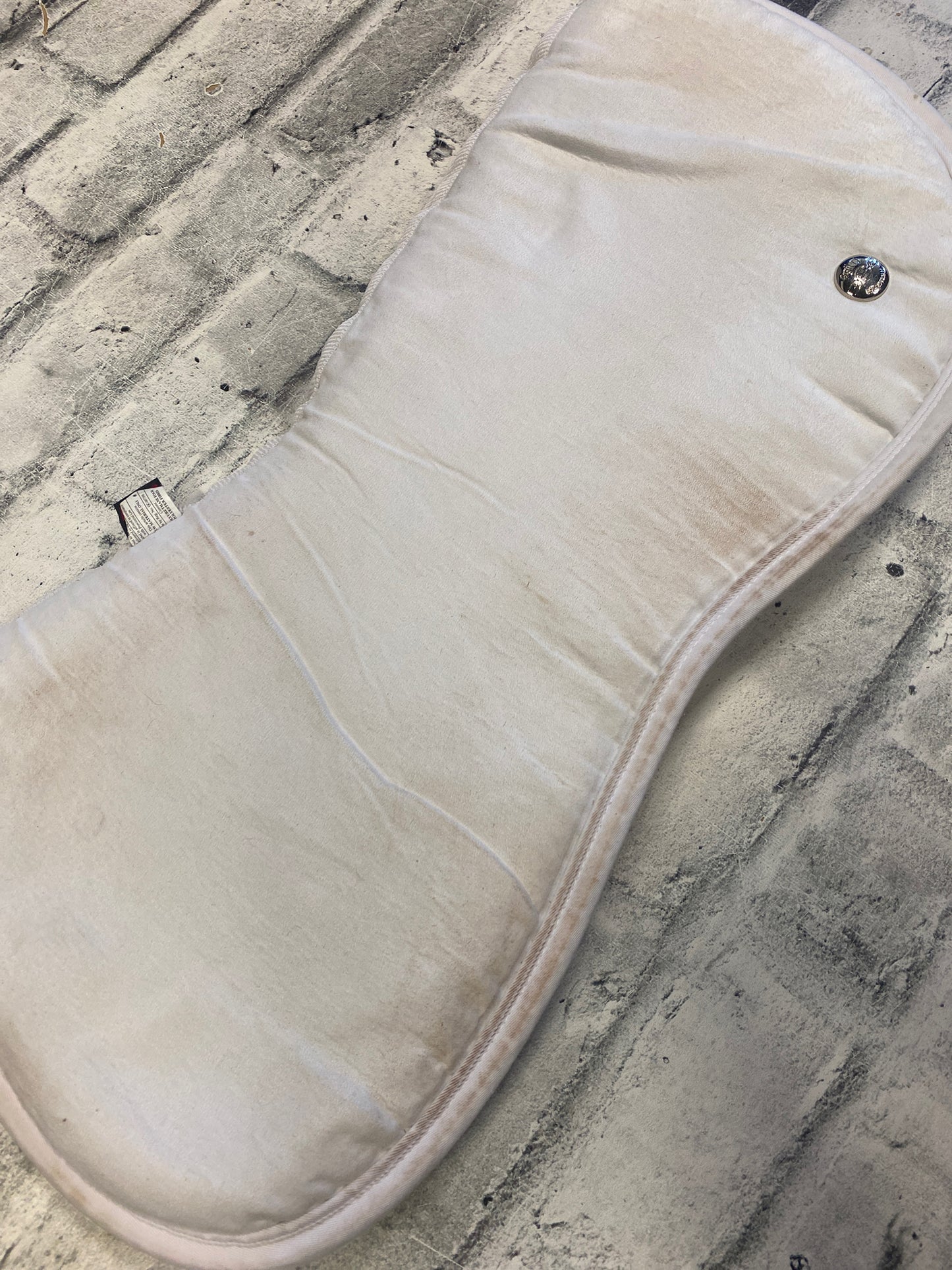 Ogilvy Memory Foam Half Pad White