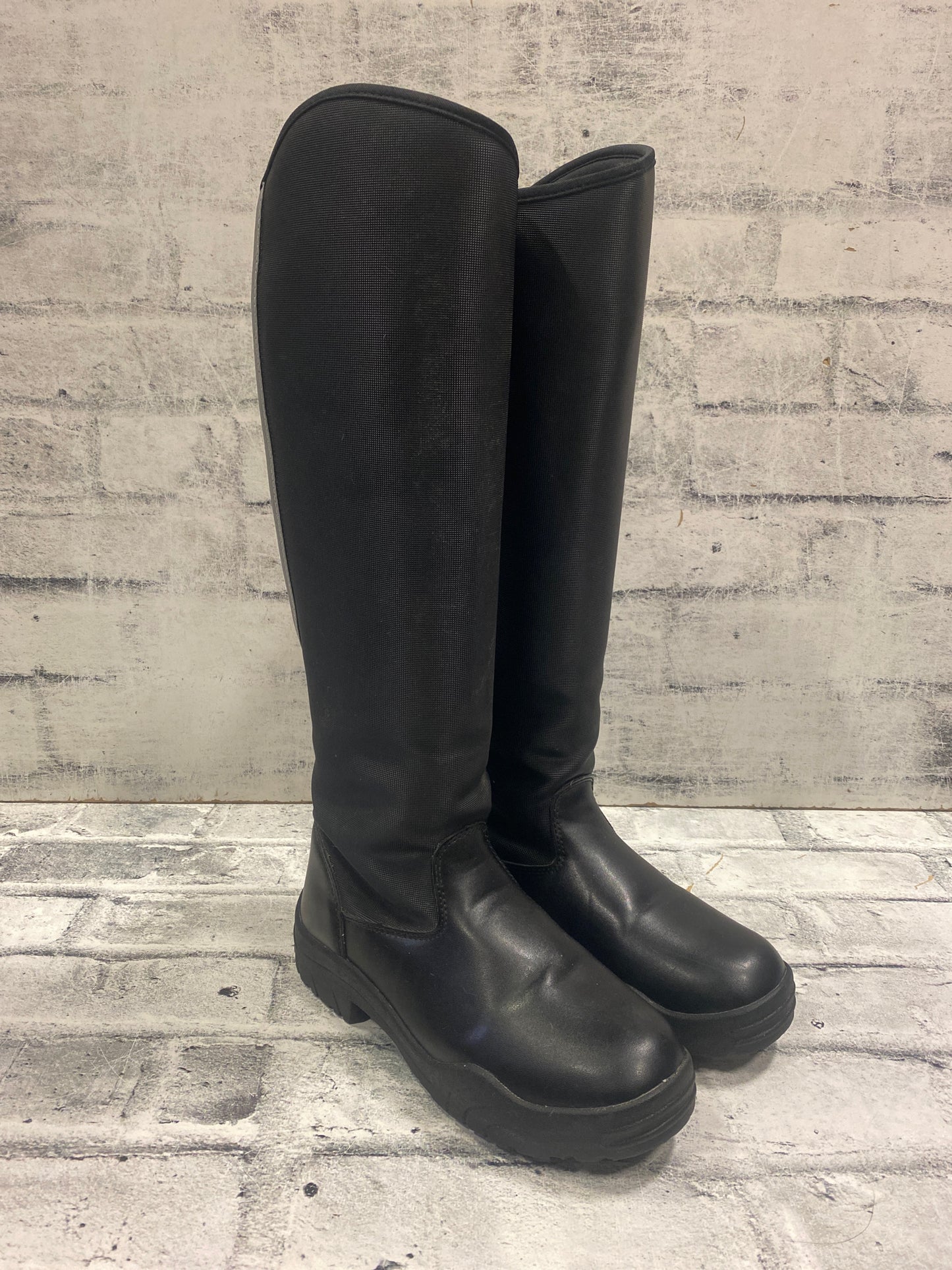 Winter Riding Boots Black 8