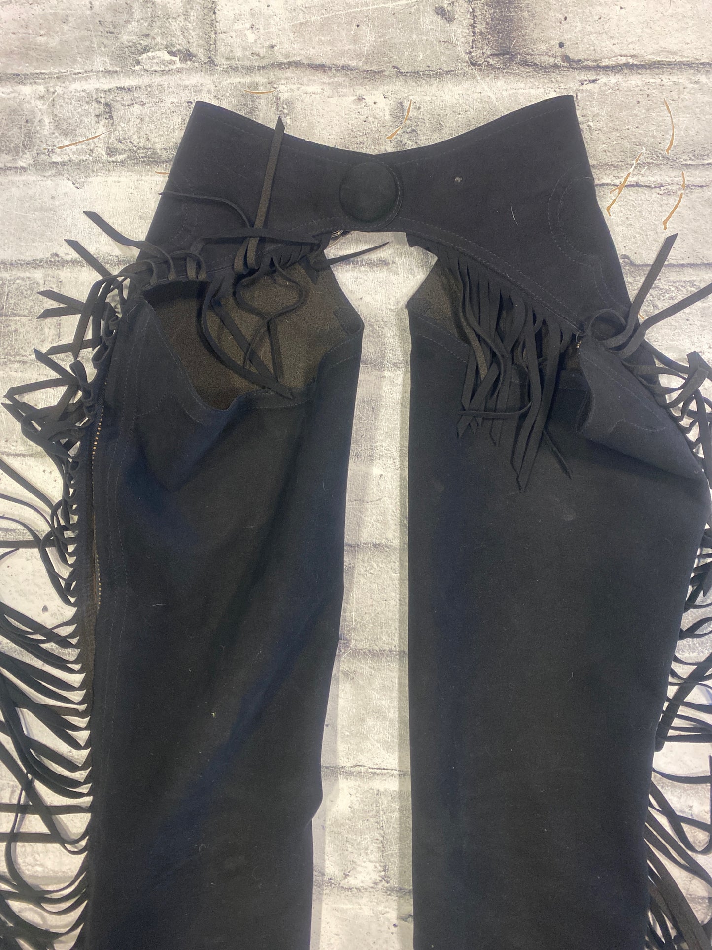 Hobby Horse Co. Suede Chaps Black Youth L