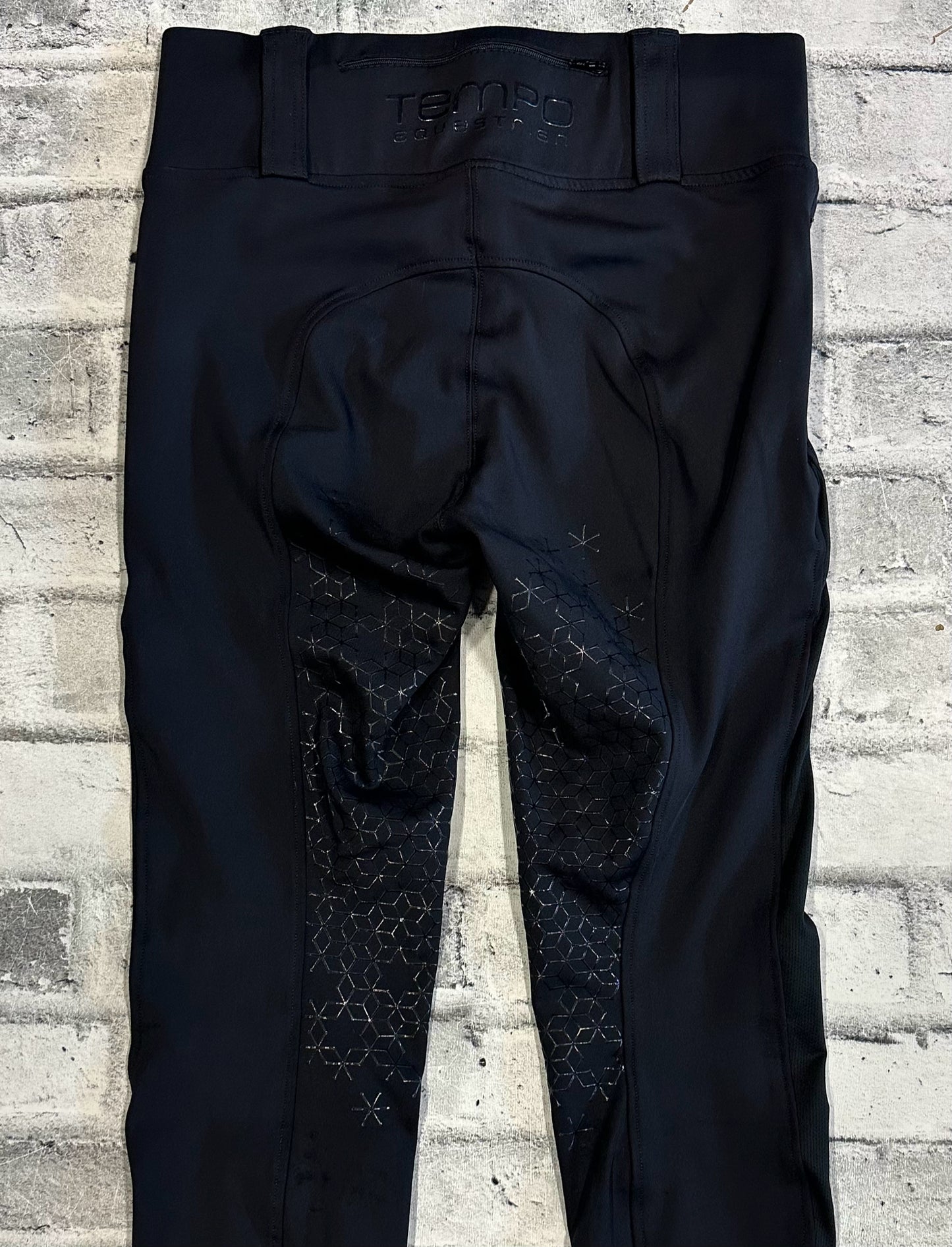 Tempo FS Pull On Breeches Black M