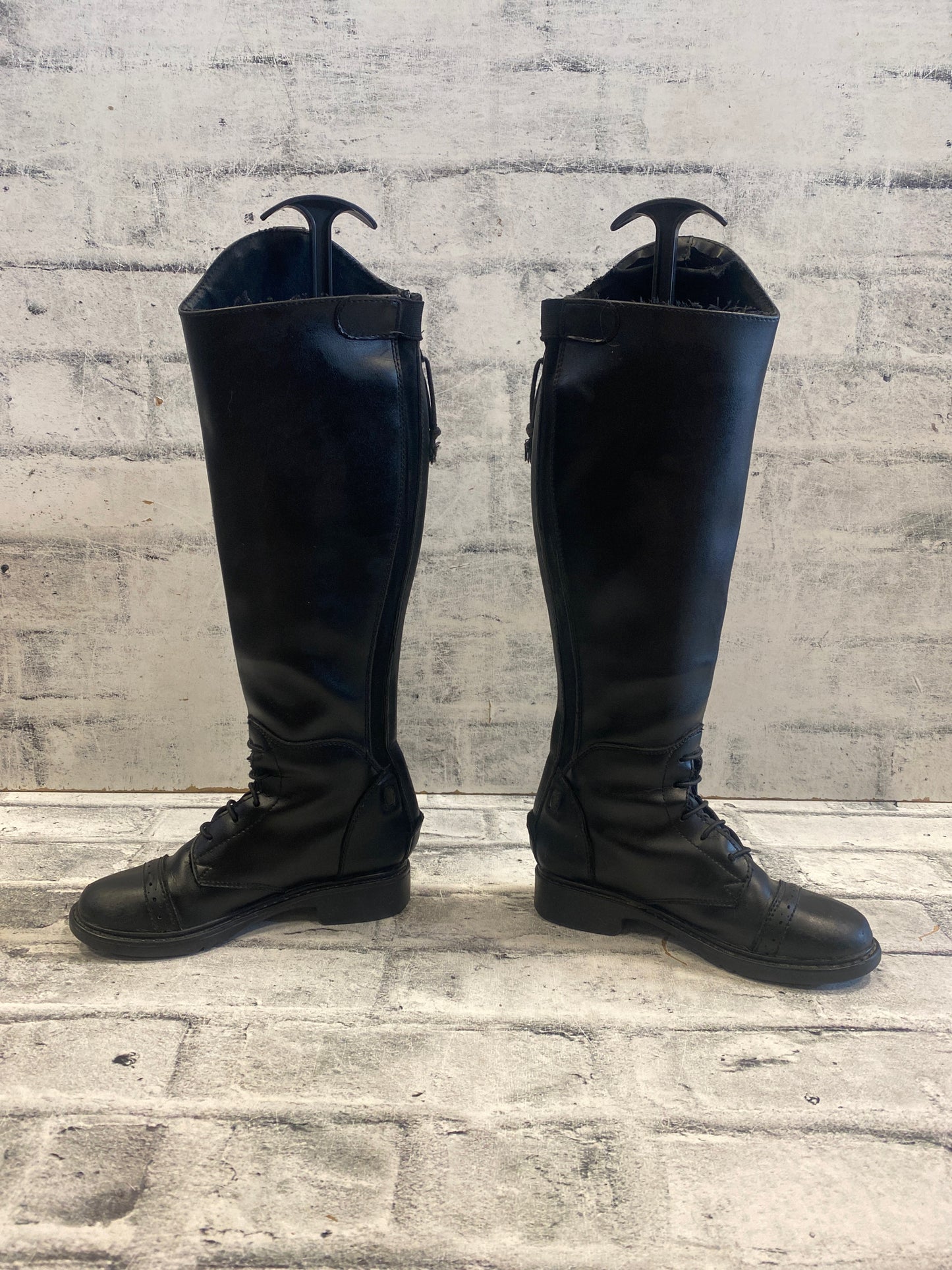 Tuffrider Feild Boots Black Childrens 1 H 14.5 C 11