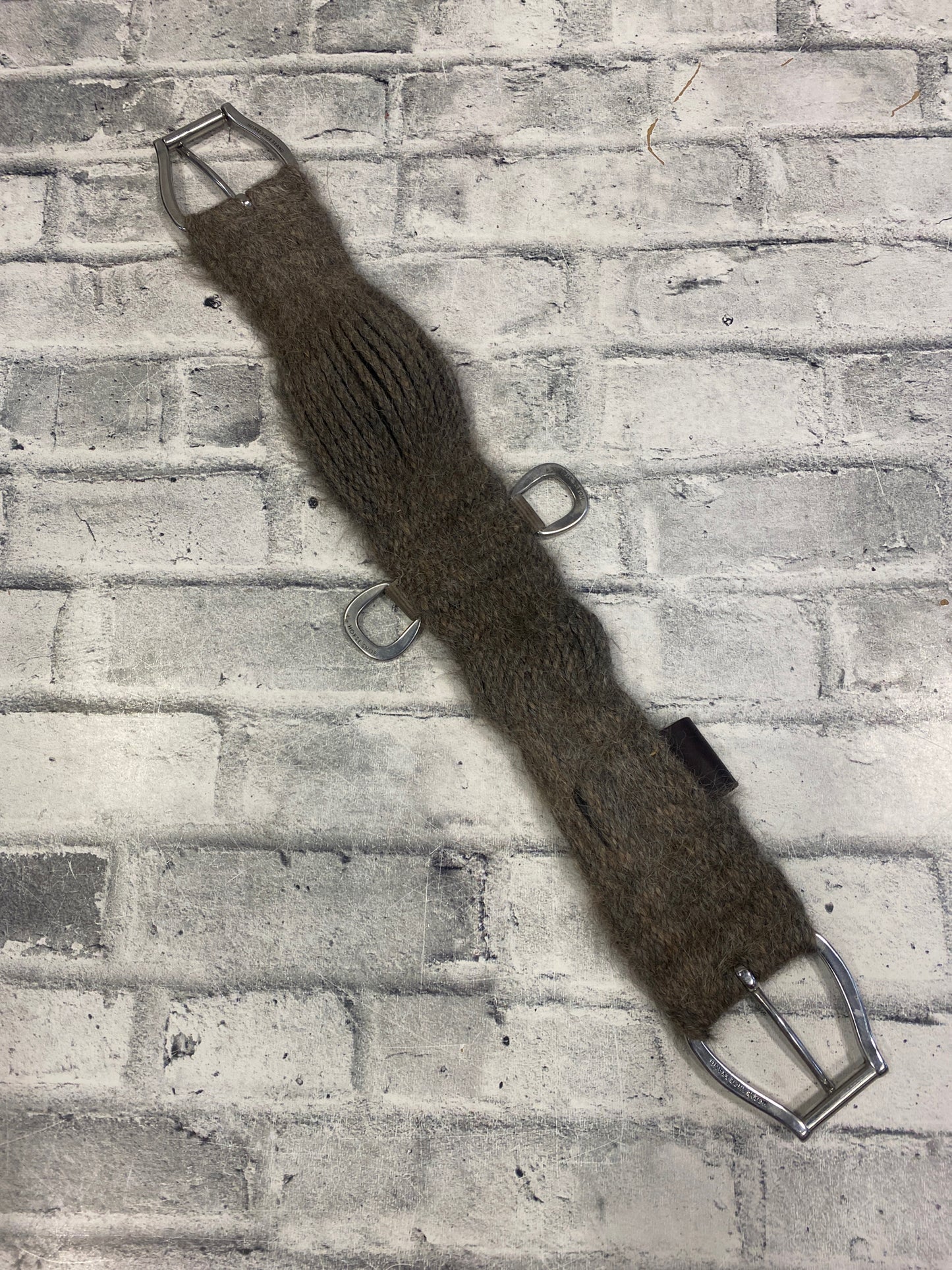 30" Mohair Cinch Grey