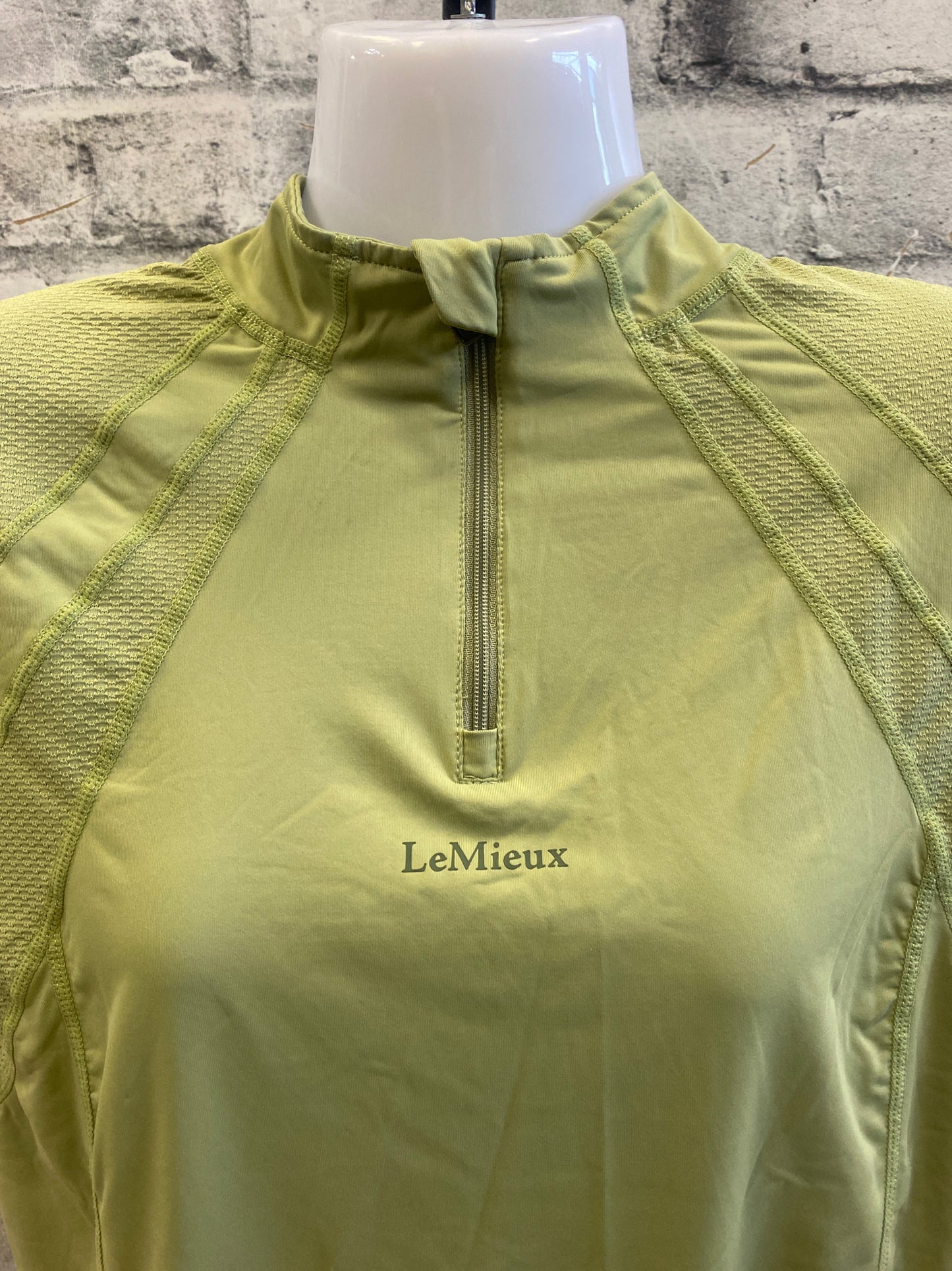 LeMieux SS Base Layer Pea Green M