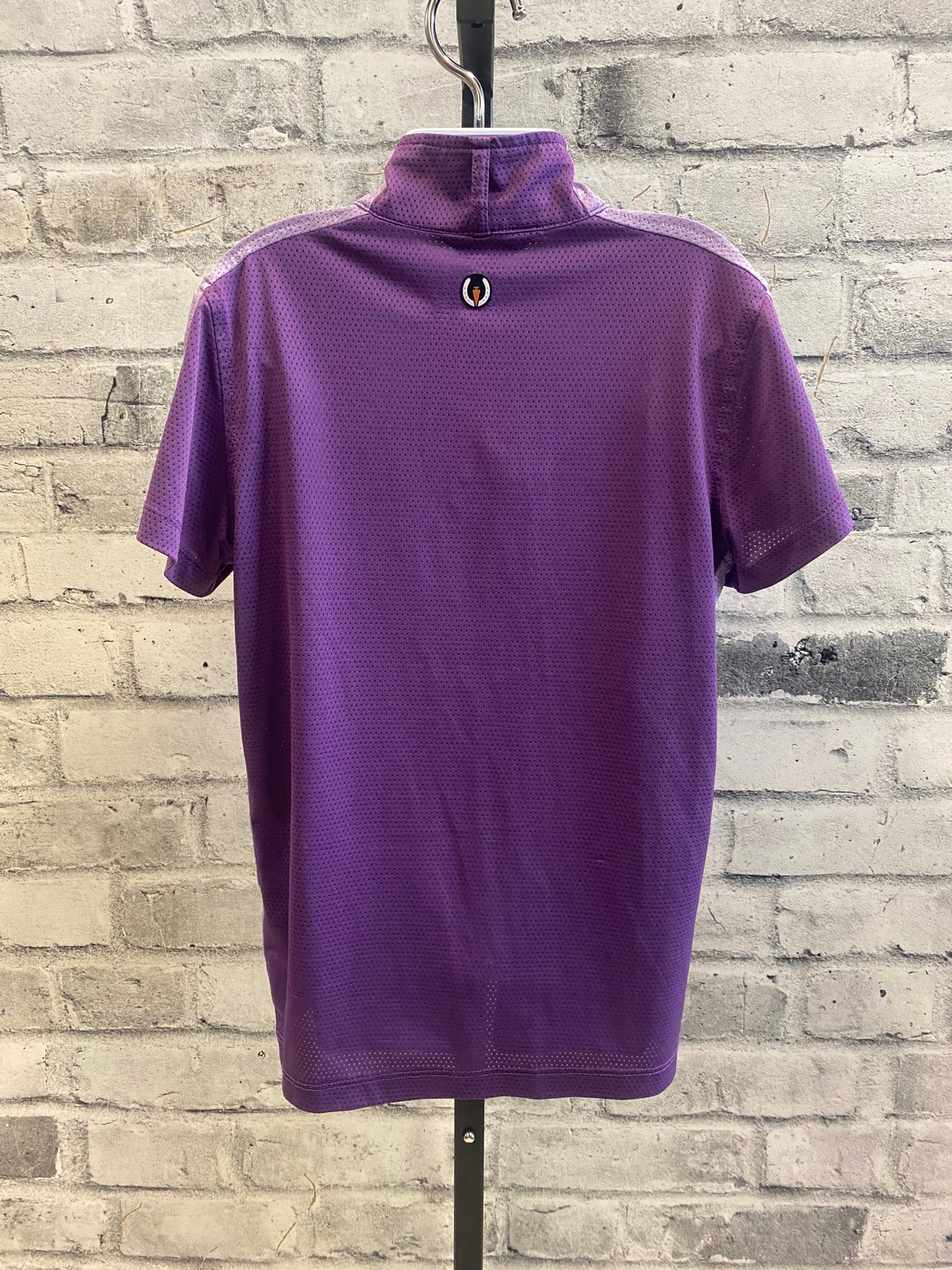 Kerrits 1/4 Zip SS Shirt Purple Childrens M