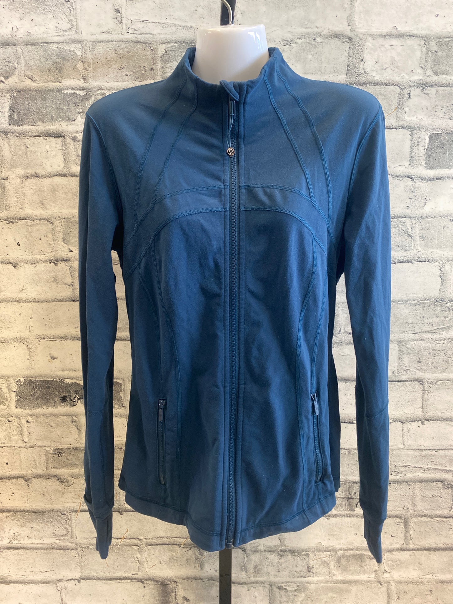 lululemon Zip Up Jacket Navy 8
