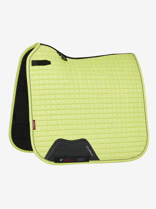 LeMieux Suede Dressage Pad L Kiwi