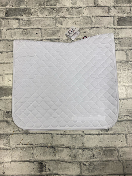 Ogilvy Dressage Pad White Embroidered F