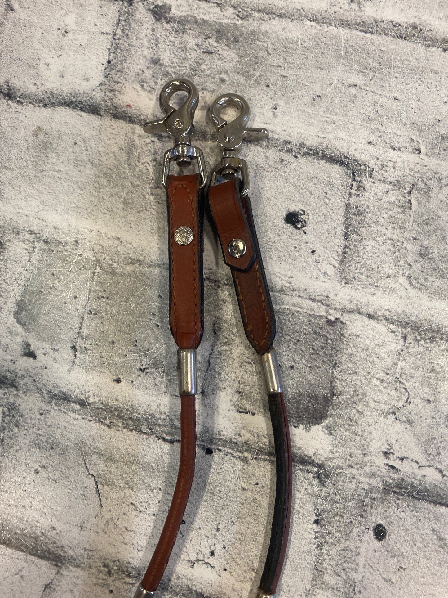 Breast Collar w Weighted Silver Accents