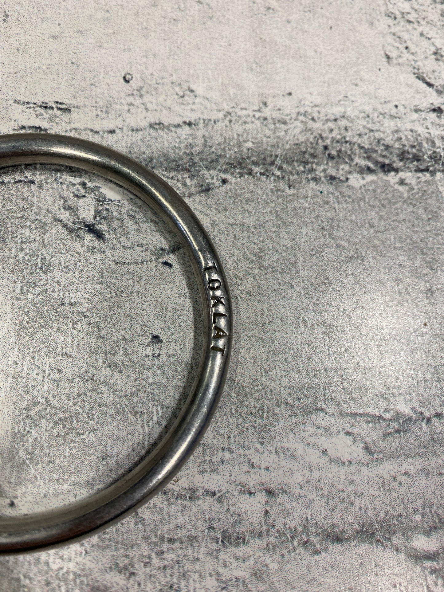 5.25" Myler Curved Twisted Wire Fixed Ring Bit