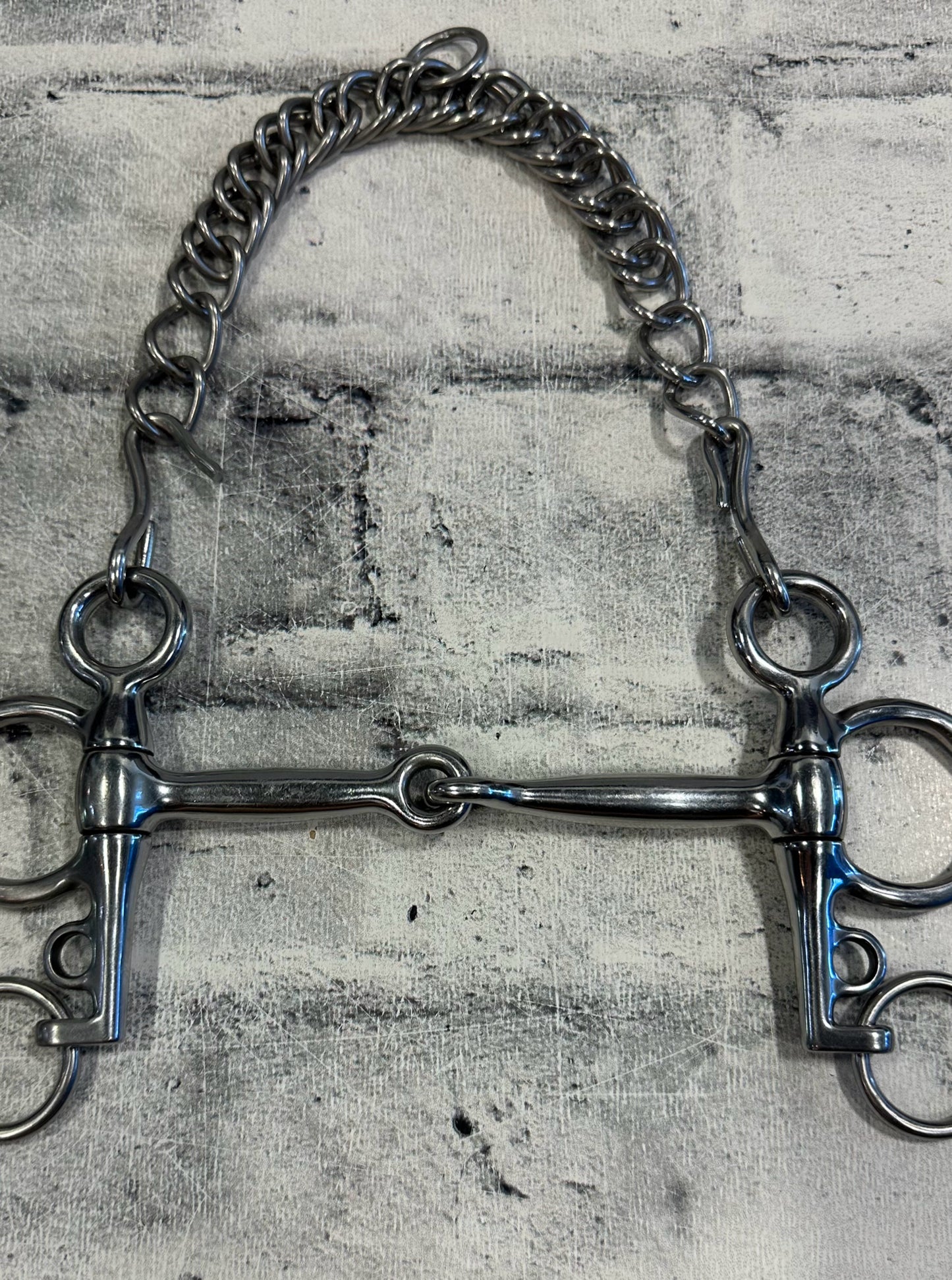 5" Tomb Thumb Pelham w/Chain