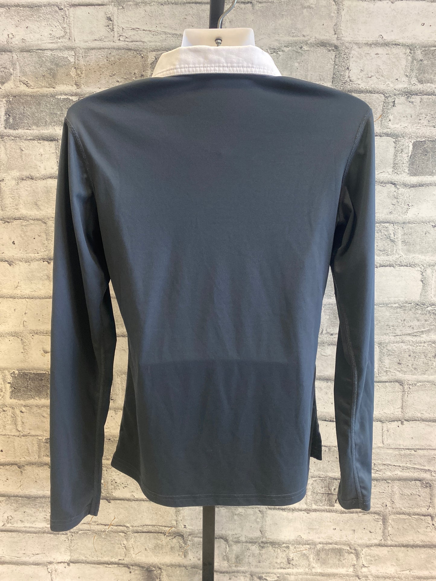 Asmar LS Polo Grey/White S