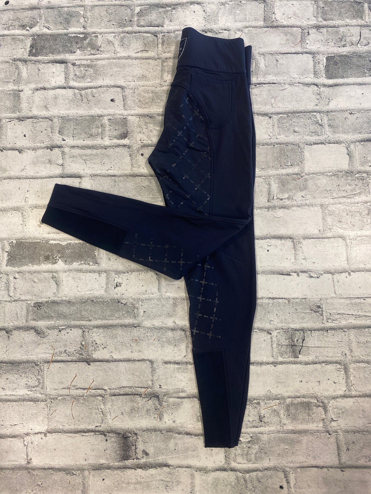 Horze FS Grip Breeches Navy 26