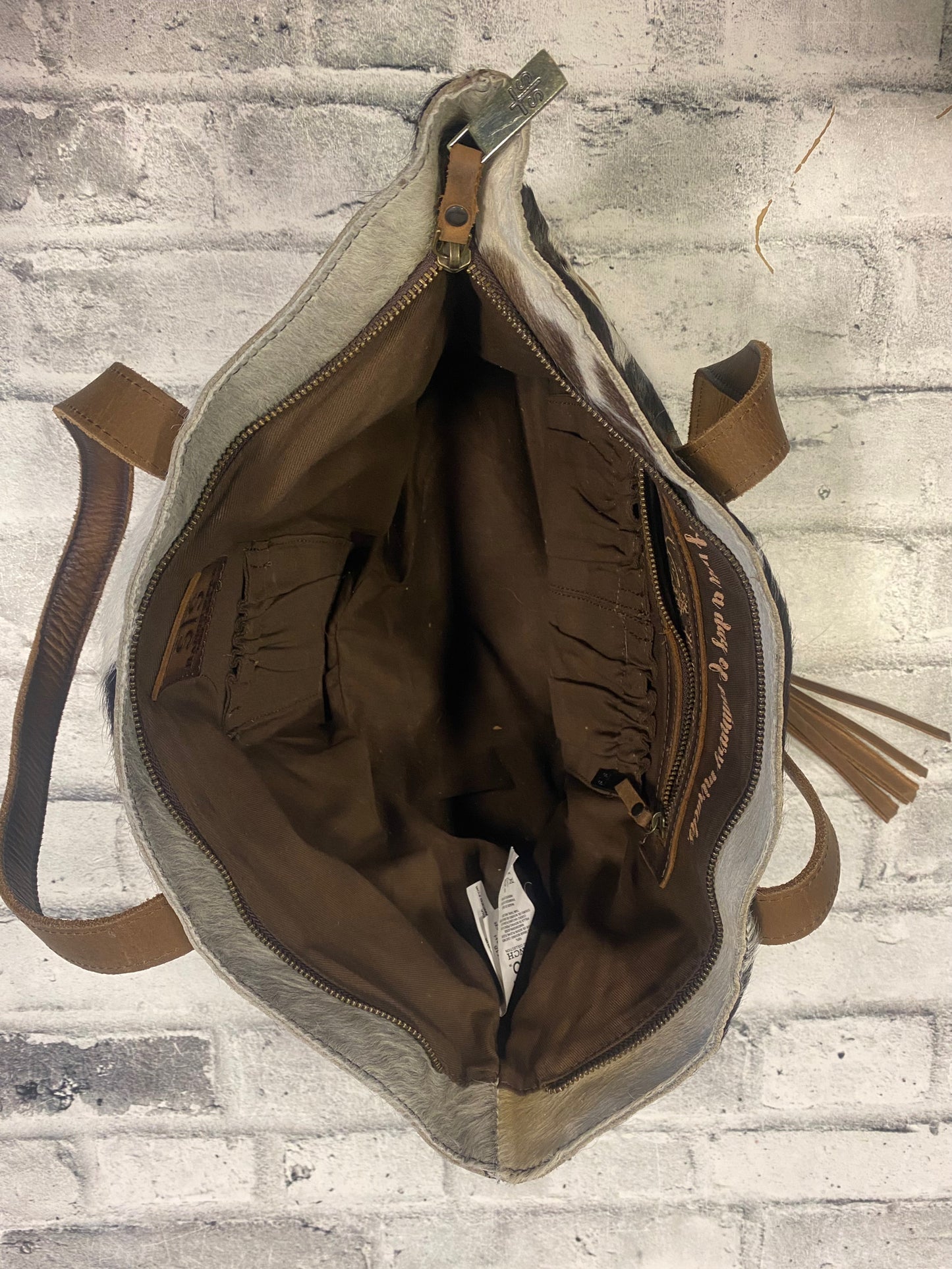 STS Cowhide+ Leather Shoulder Bag