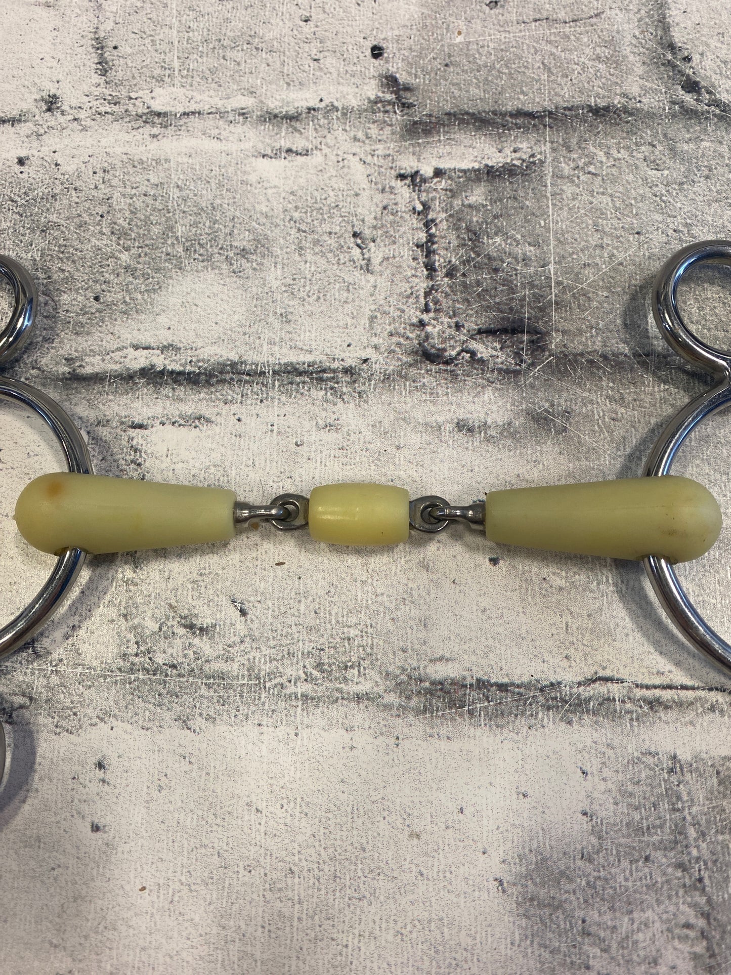 5" Happy Mouth Double Jointed 2-Ring Gag