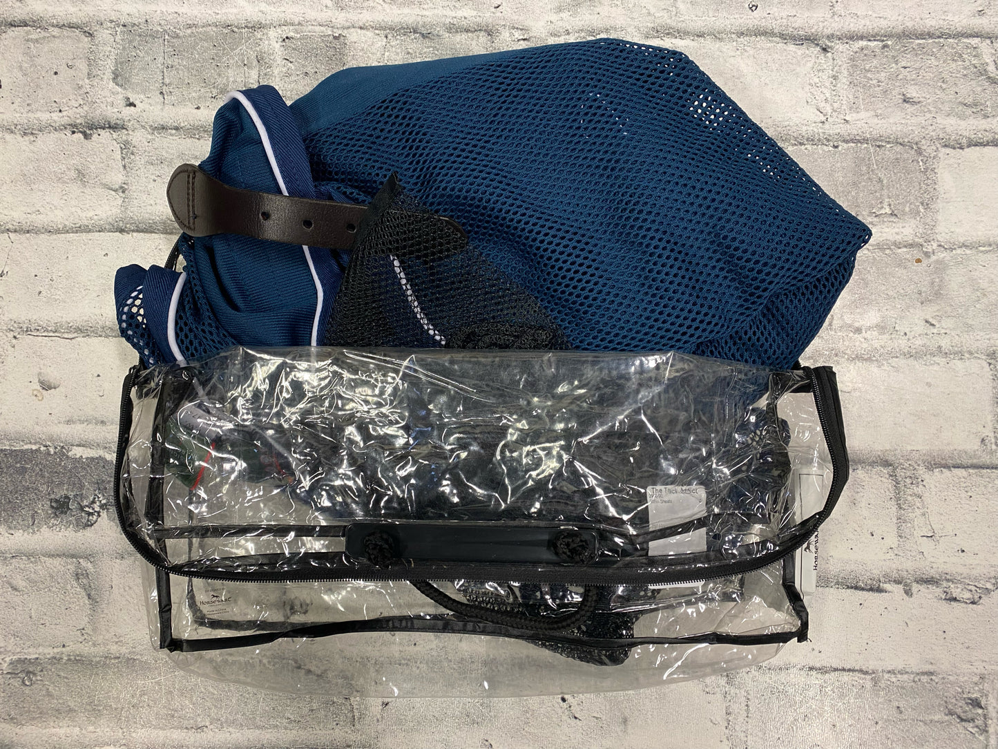 75" Horseware Scrim Navy