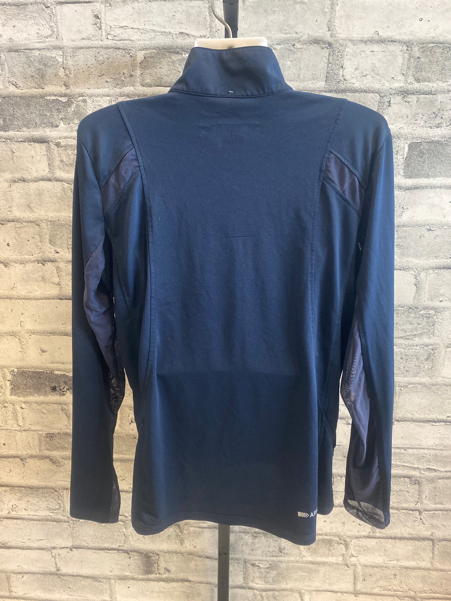 Ariat Tek 1/4 Zip LS Shirt Navy L