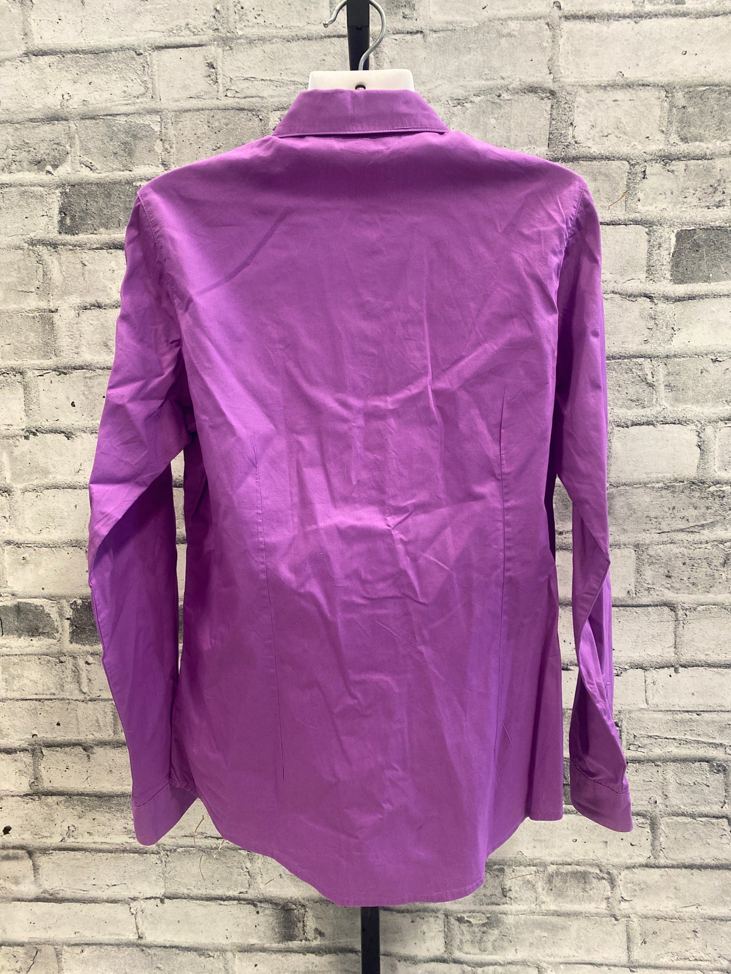 Wrangler Button Down LS Shirt Magenta L