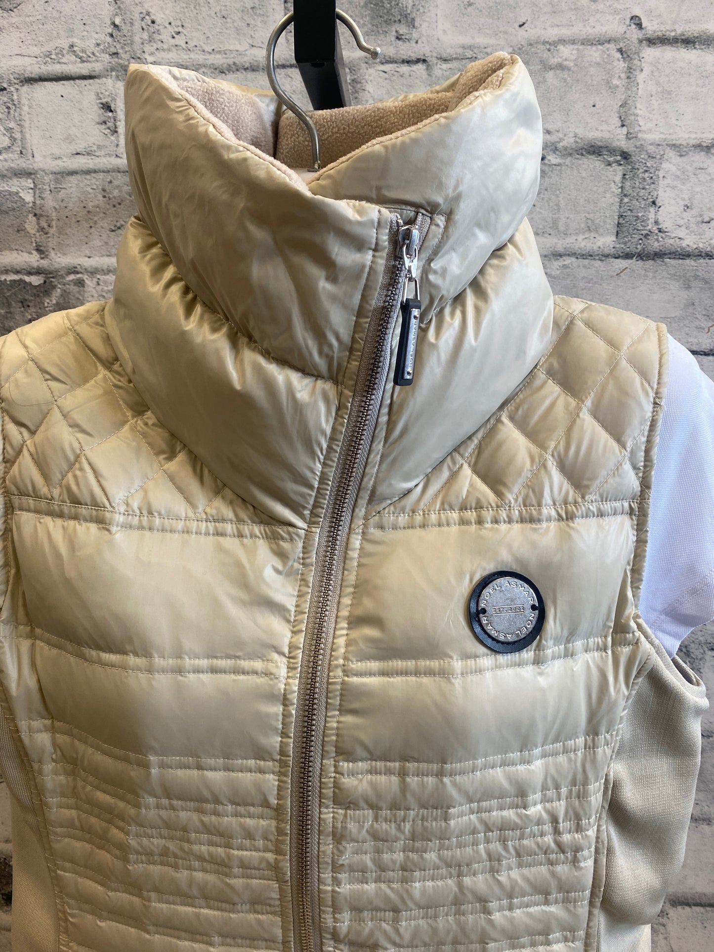 Asmar Quilted Vest Oatmeal S