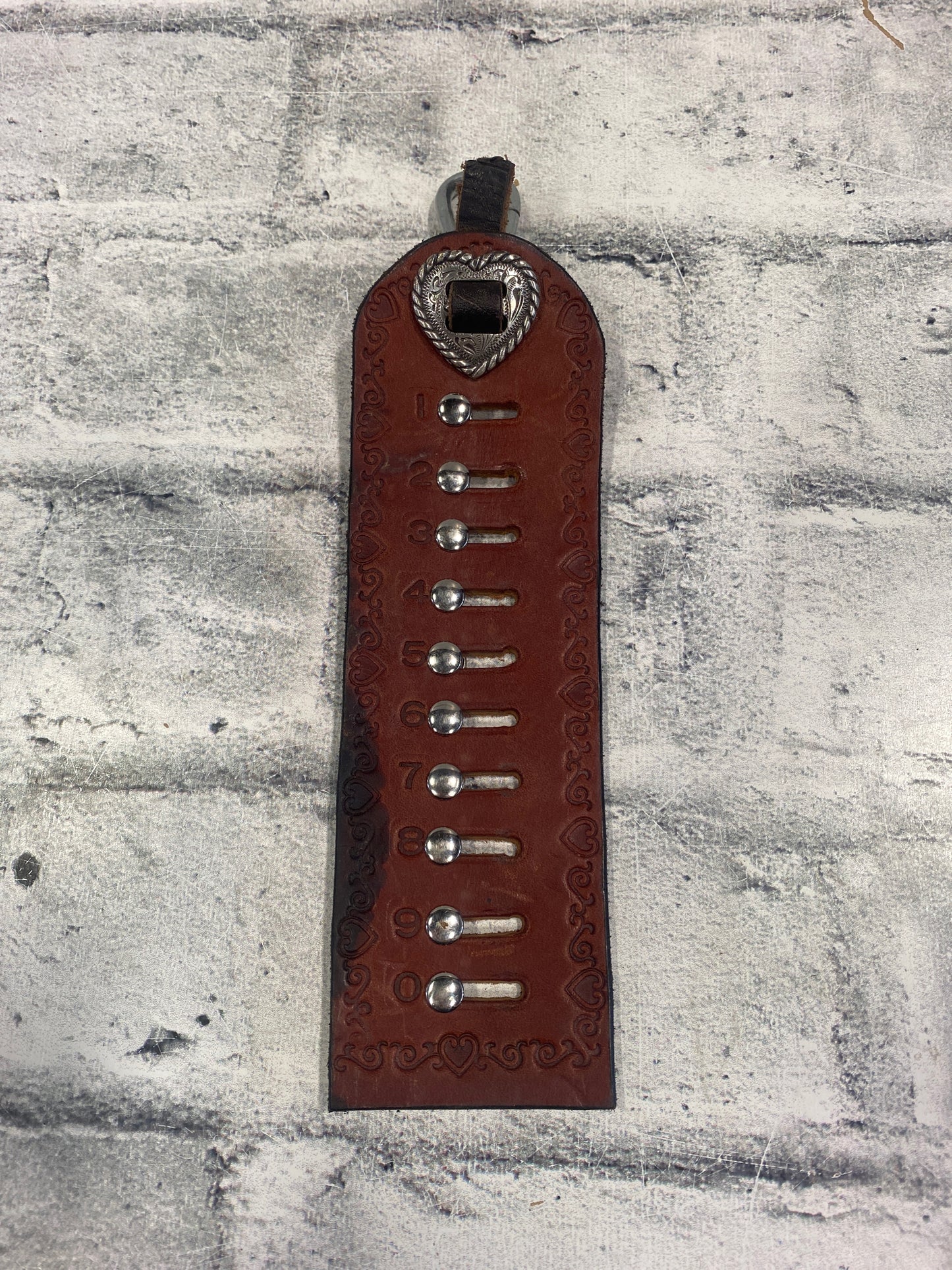Leather Cow Counter