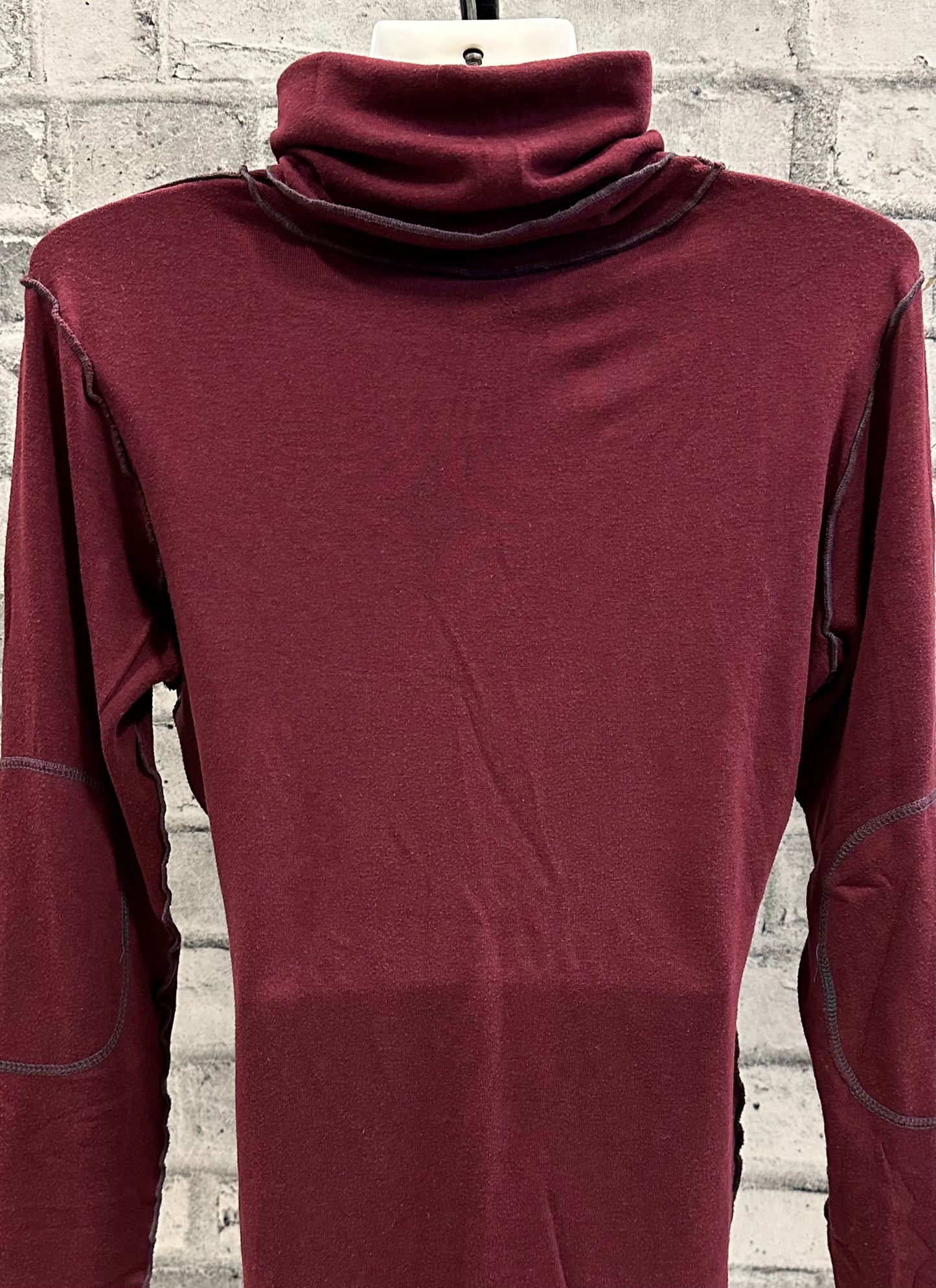 Asmar Thermal Turtleneck Burgundy M
