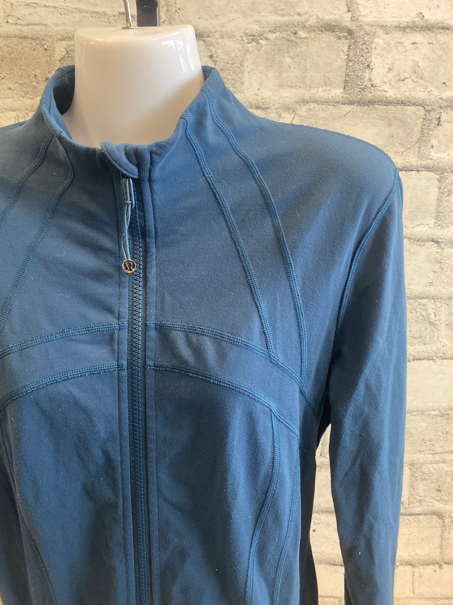 lululemon Zip Up Jacket Navy 8