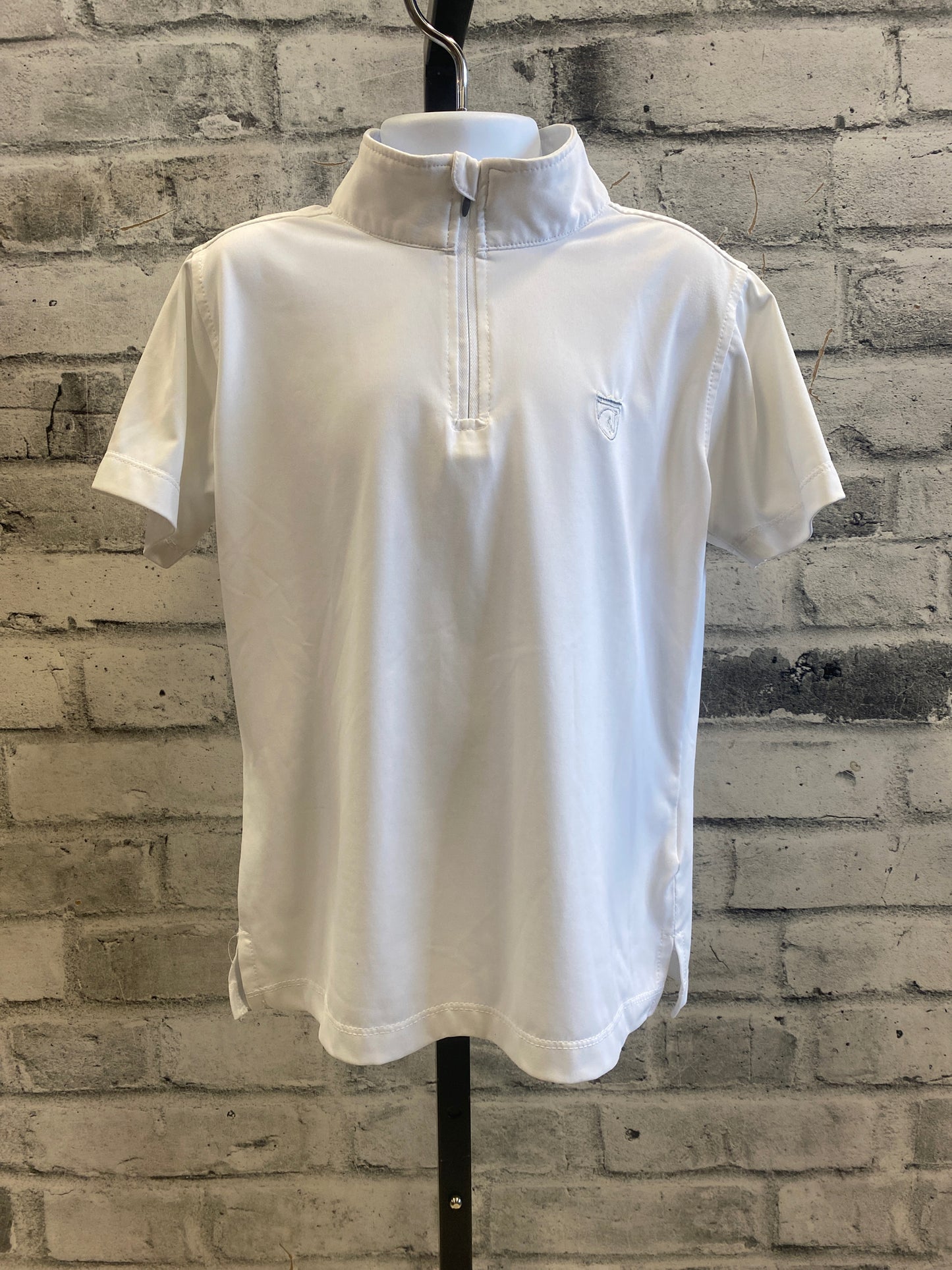 Elaaton Platinum SS Show Shirt White Childrens M