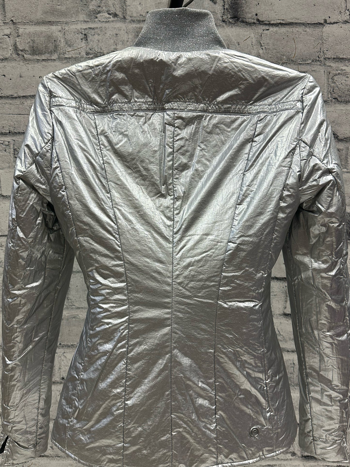 Anky Puffy Jacket Reversible Black & Silver XS