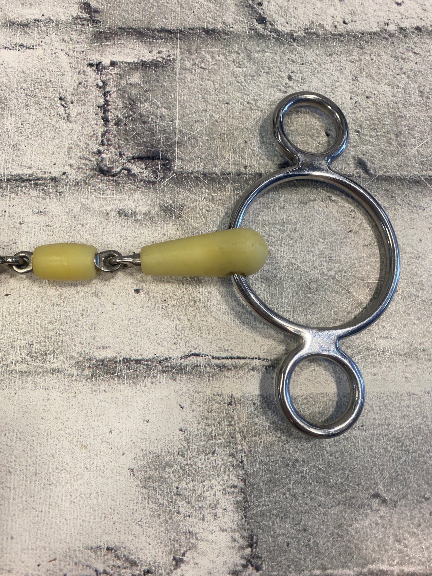 5" Happy Mouth Double Jointed 2-Ring Gag
