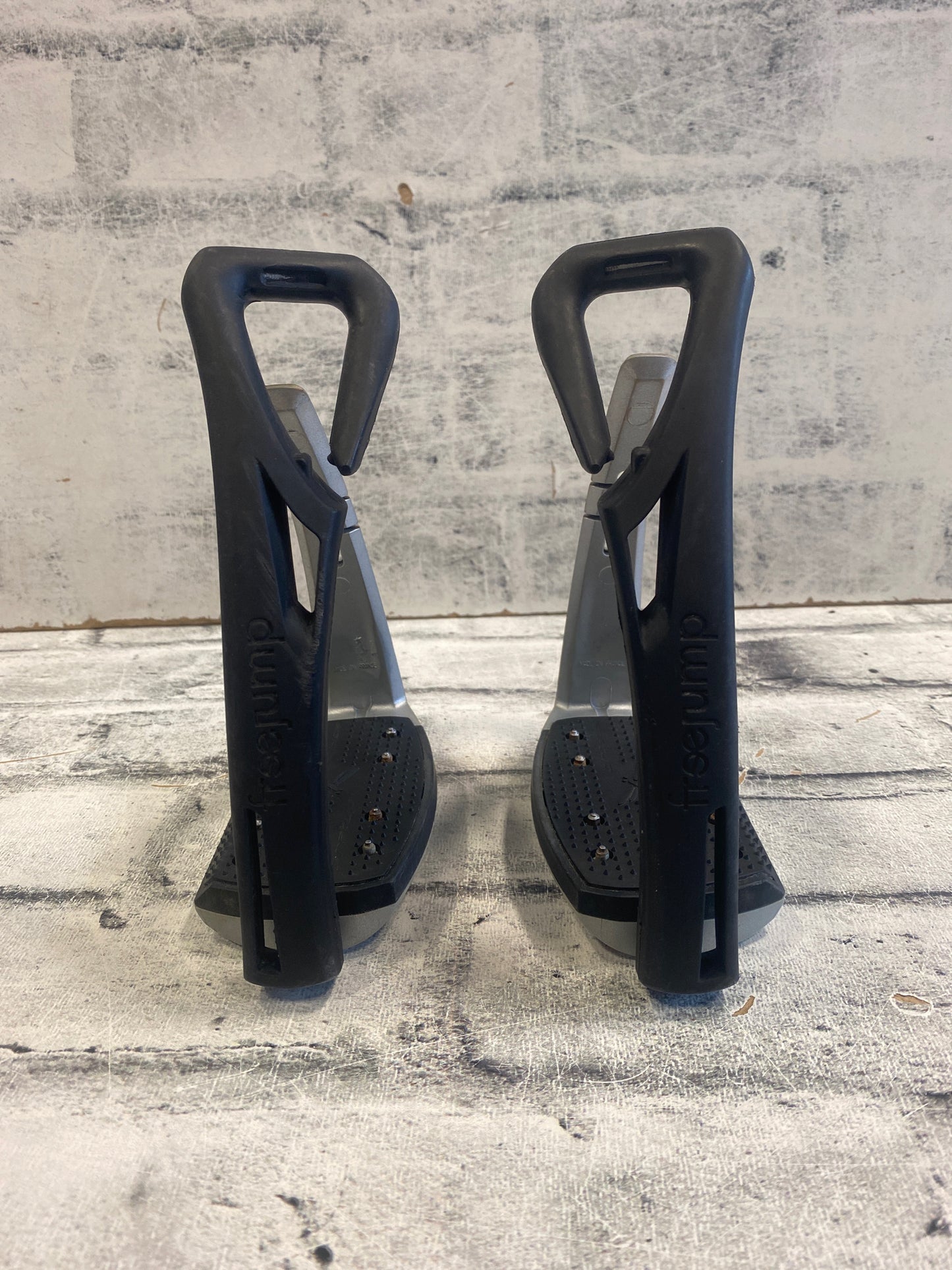 Freejump Soft'Up Pro+ Stirrups Black/Silver