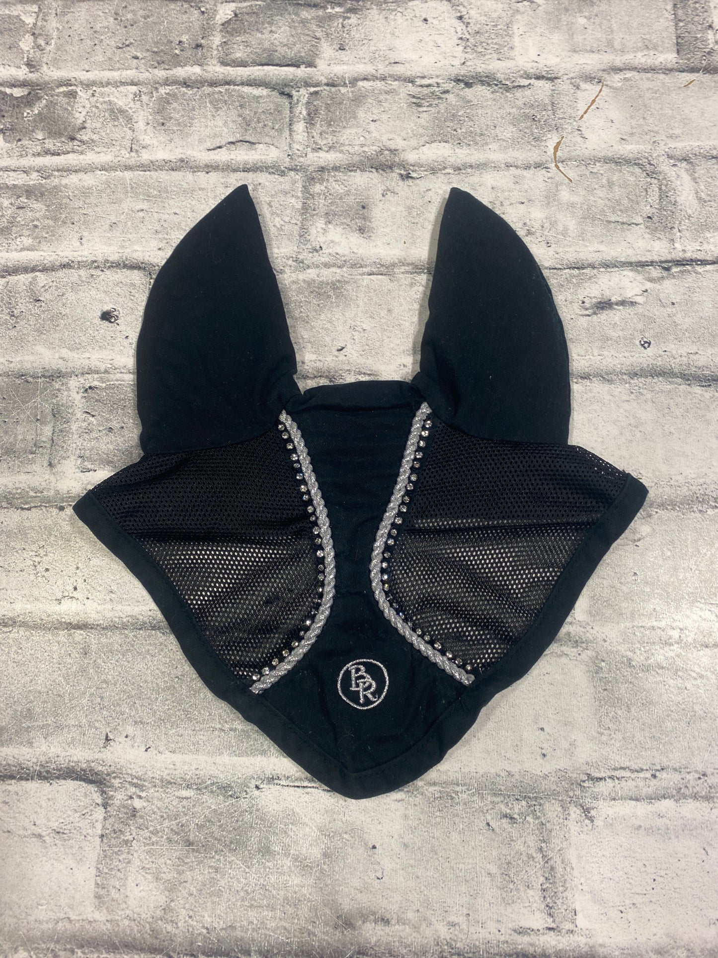 BR Fly Bonnet Black/Silver F