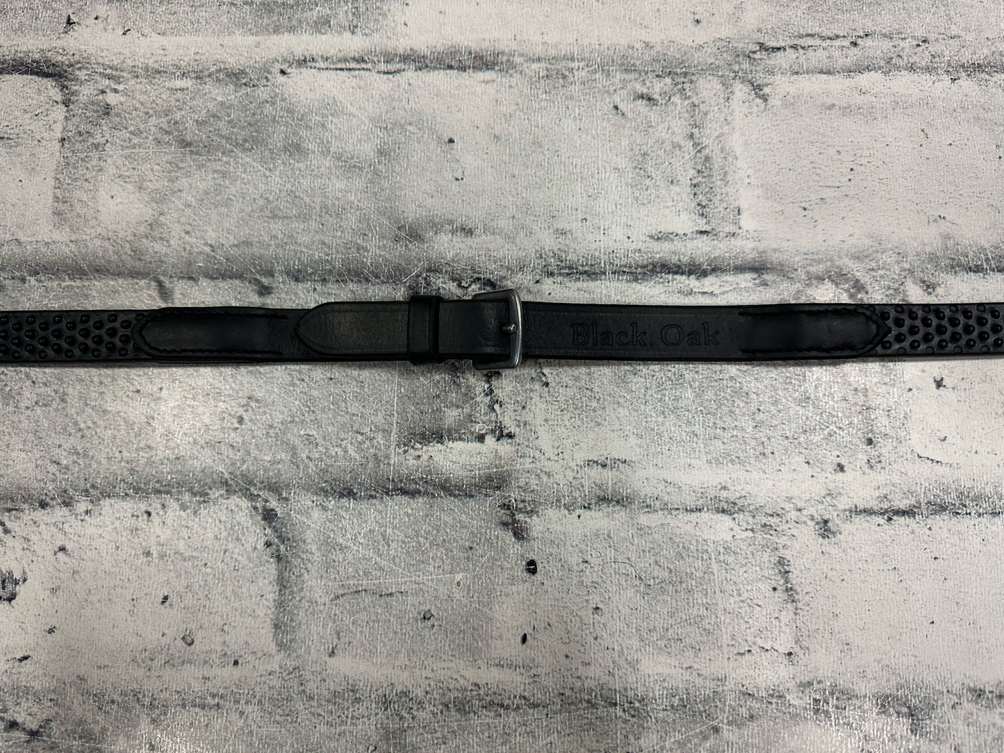 Black Oak Rubber Reins Black