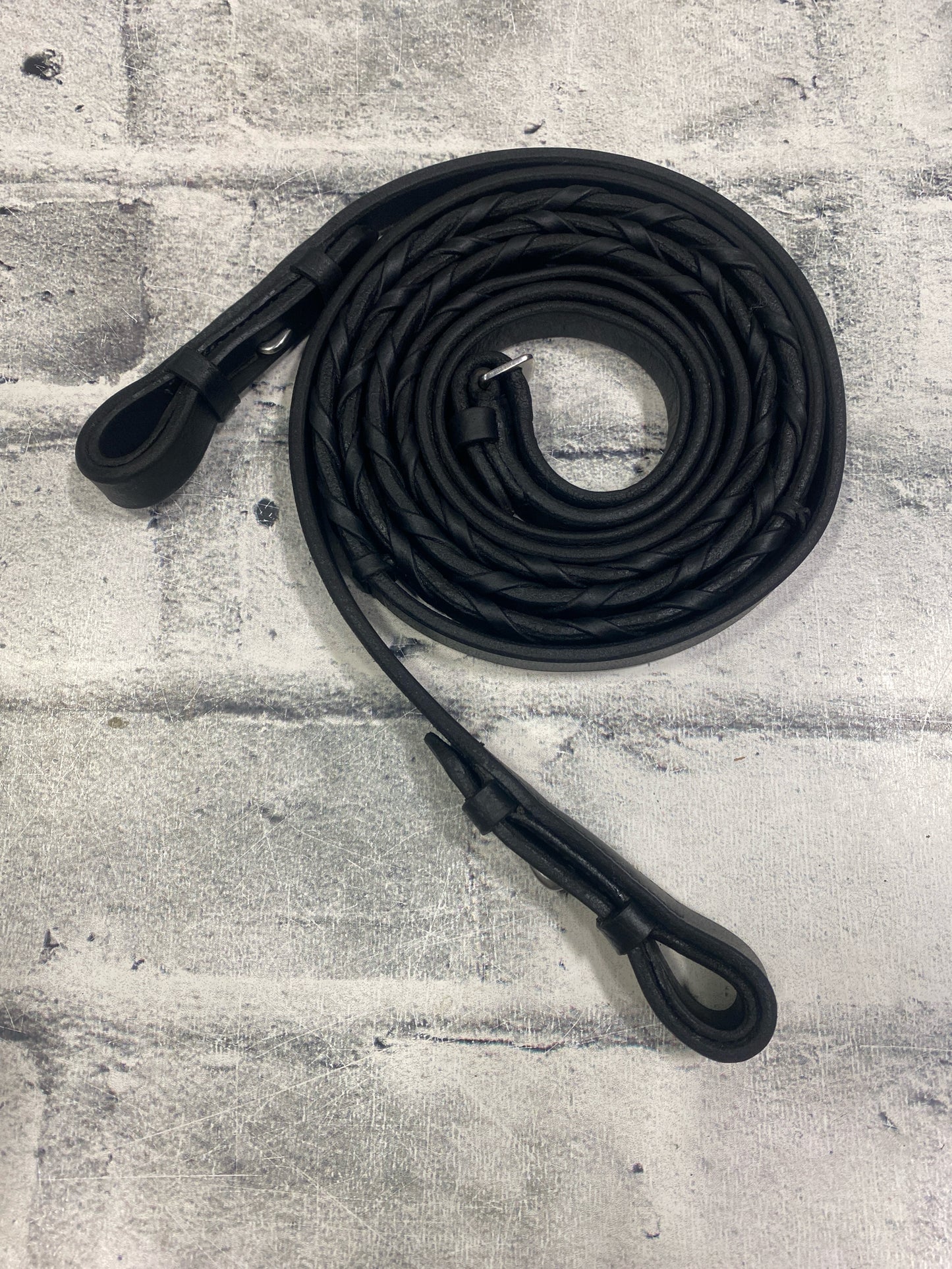 Laced Reins Black