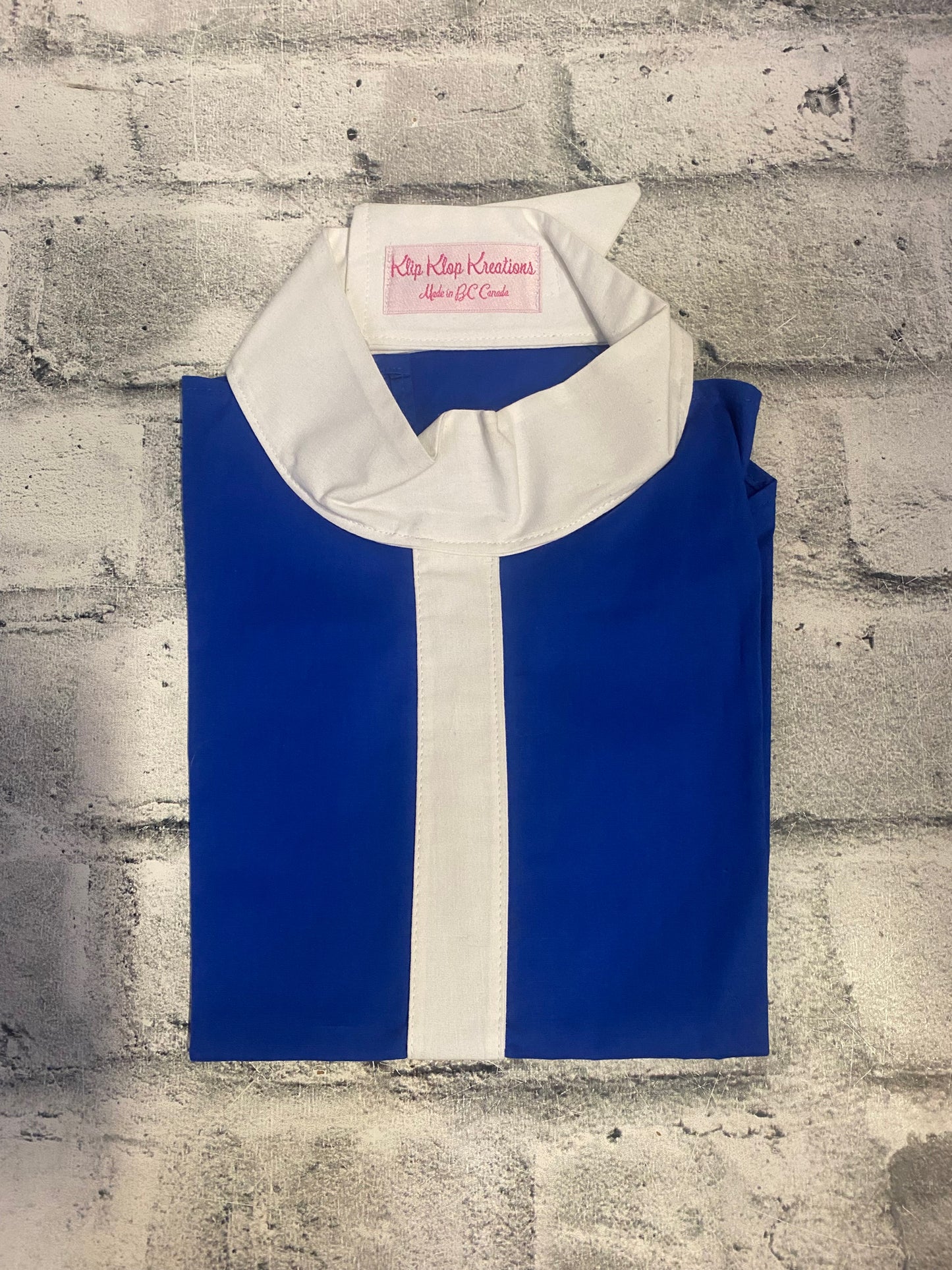 Klip Klop Kreations Dickie - Royal Blue and White