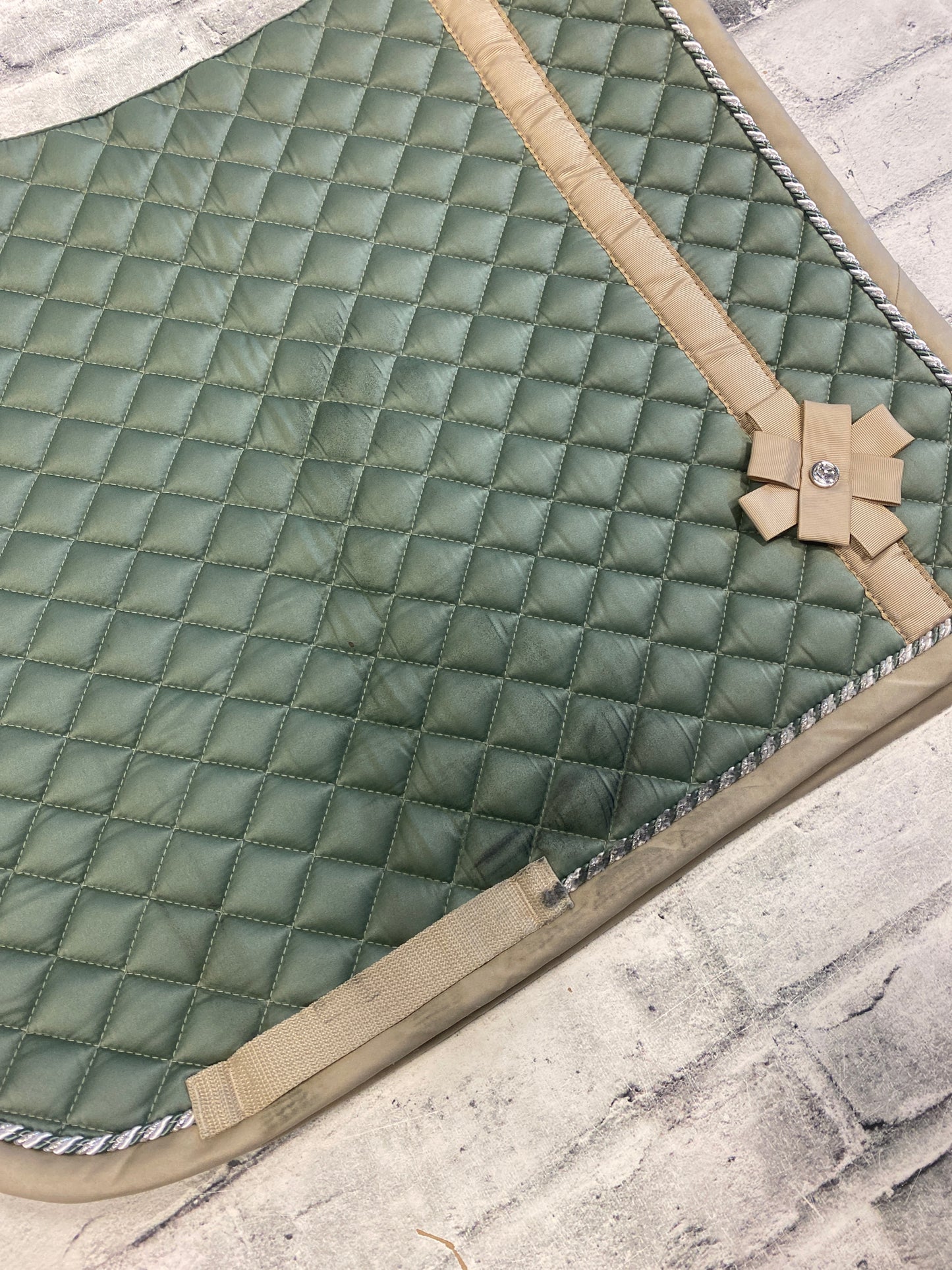 PS of Sweeden Dressage Pad Sage/Beige Full