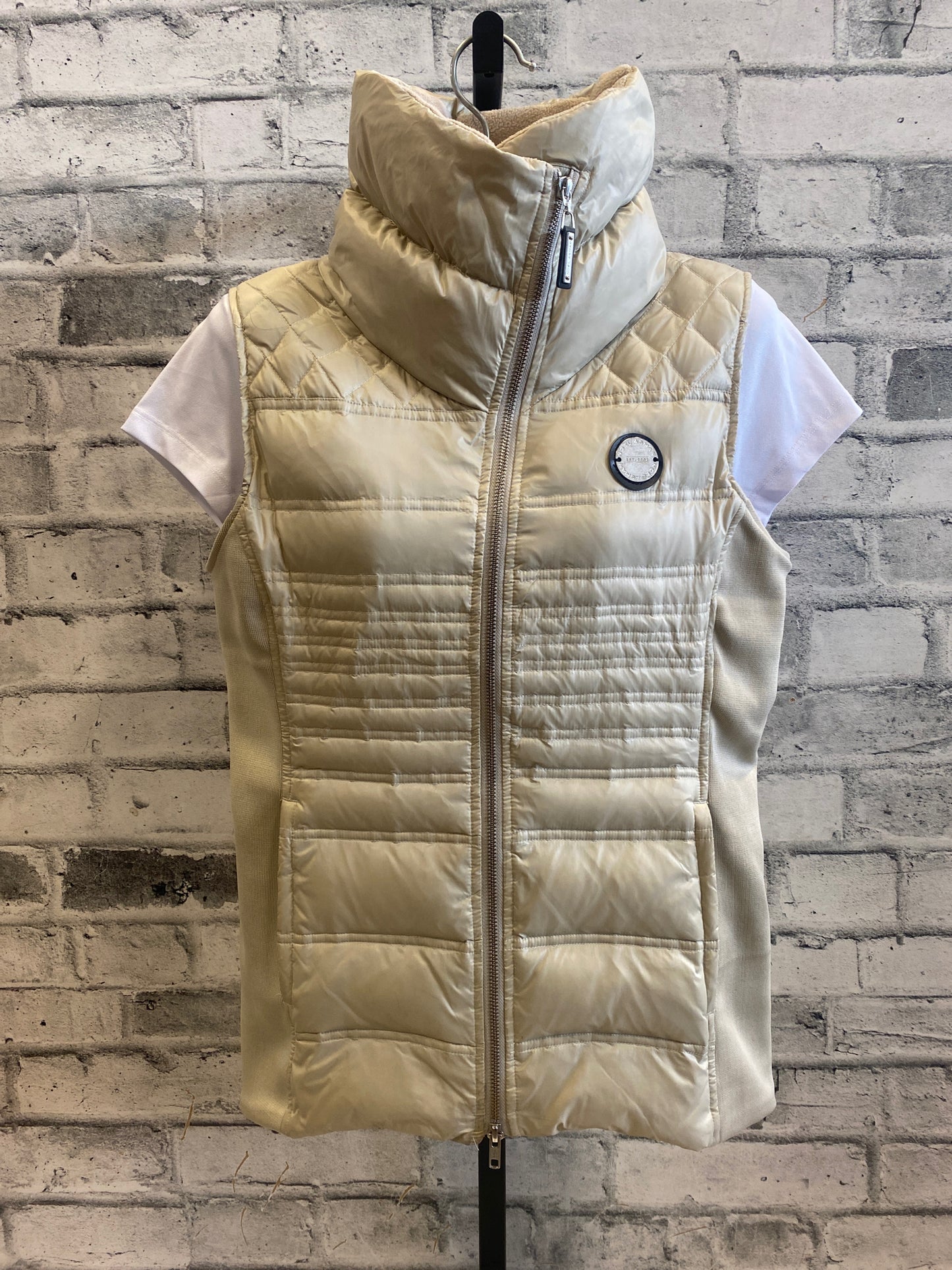 Asmar Quilted Vest Oatmeal S
