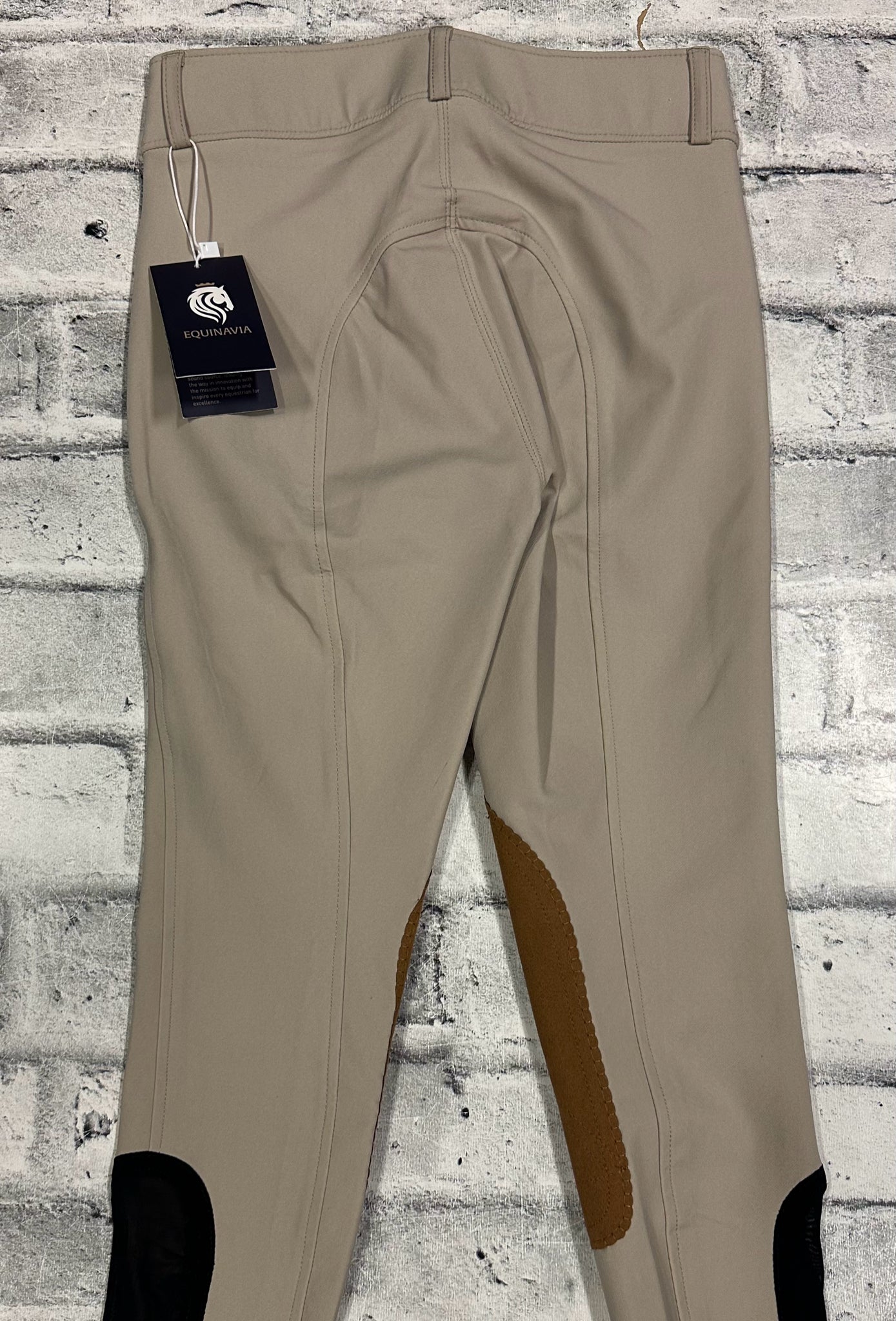 Equinavia KP Breeches Tan Childrens 10 NEW
